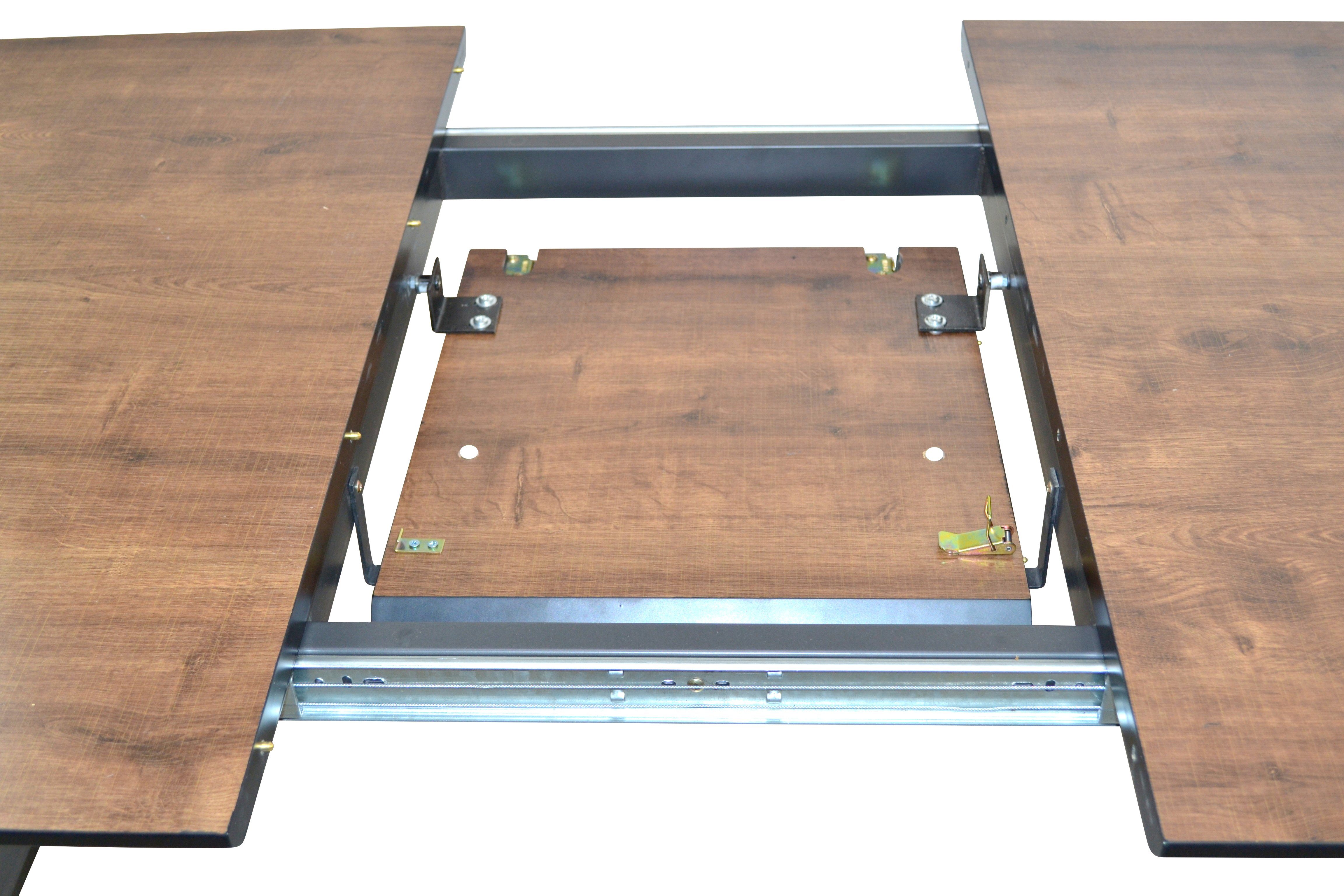 moebel-direkt-online Esstisch in mit Größen hochwertigen lieferbar, Gerald 3 Sychronauszug (1-St)