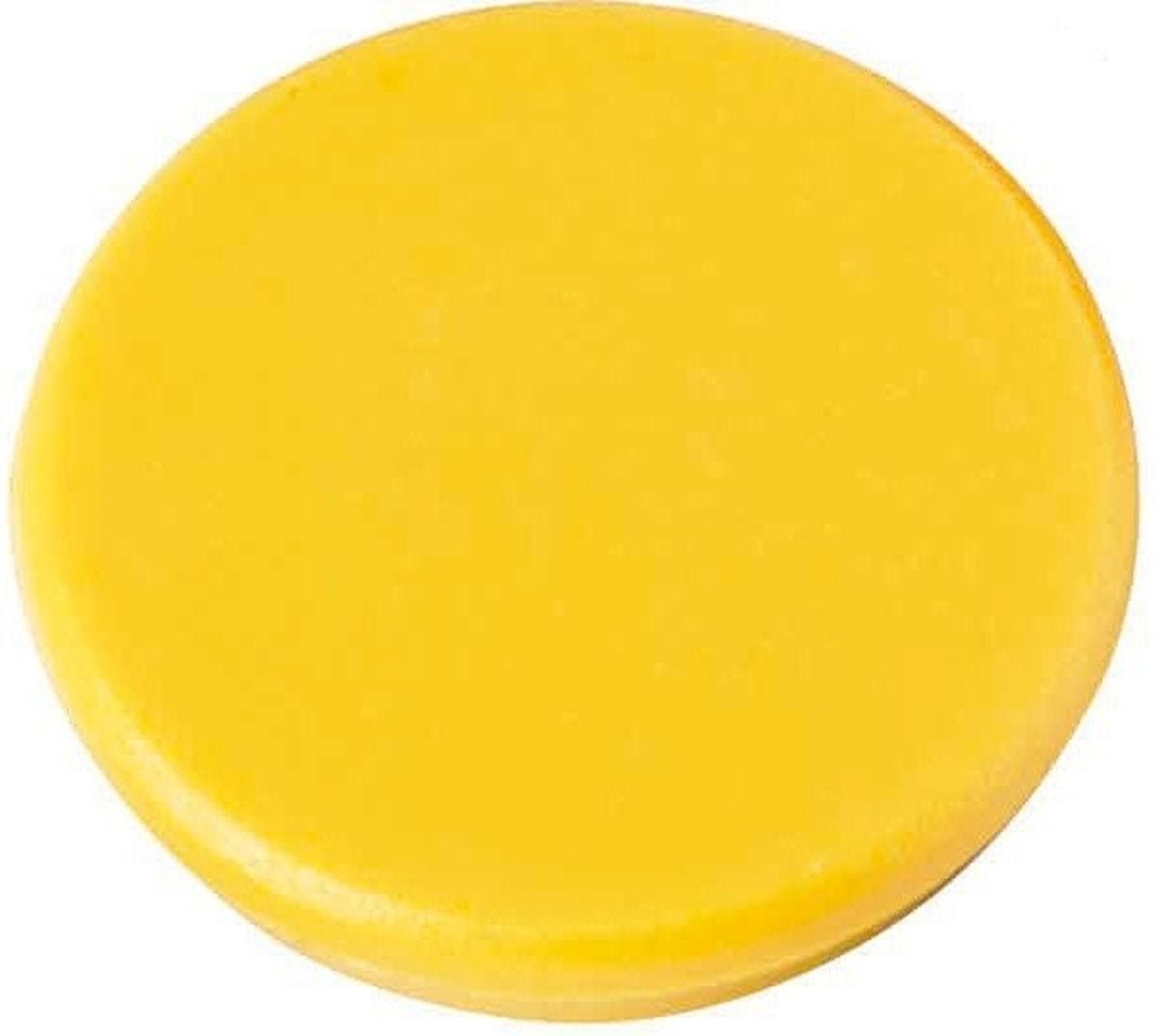 ALCO Magnet Haftmagnet Metall Kunststoff 40mm TG 800 g gelb VE=10 Stück