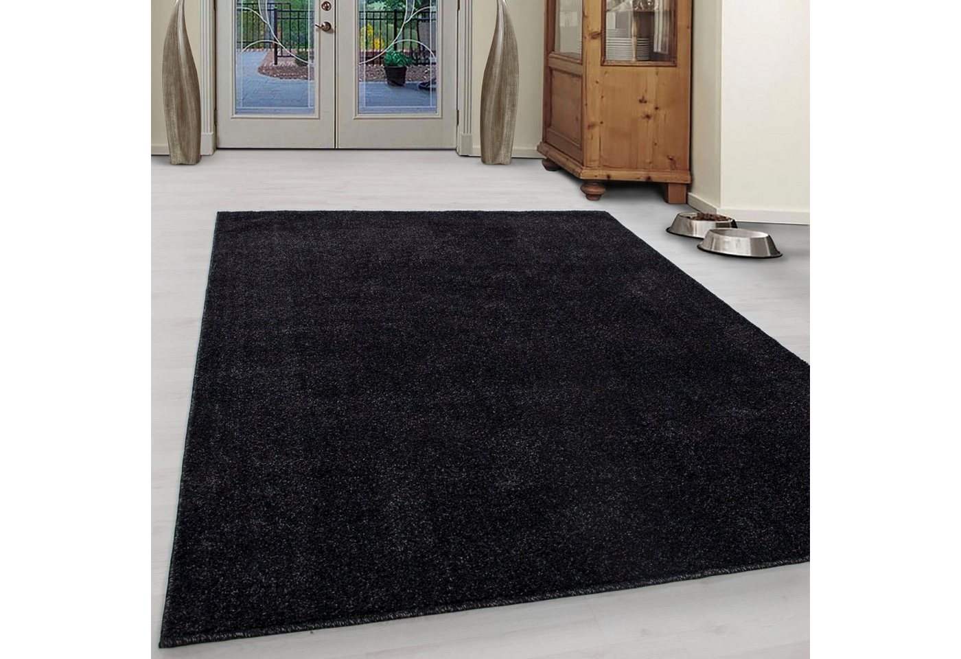 Ayyildiz Teppiche Teppich ATA, auch als Läufer und in rund, rechteckig, Höhe: 10 mm, Kurzflor, uni, große Farbauswahl, robust, Fußbodenheizungsgeeignet