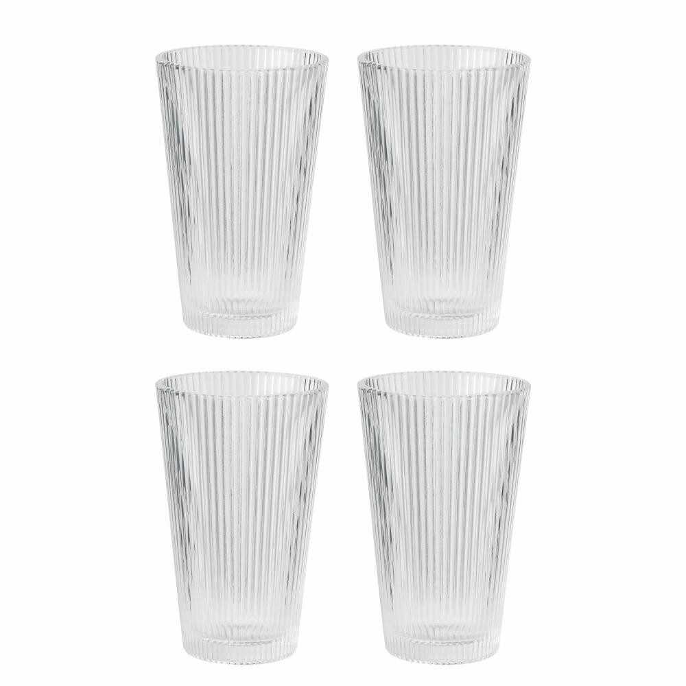 Stelton Gläser-Set Pilastro 4er Set, 4-tlg., Glas