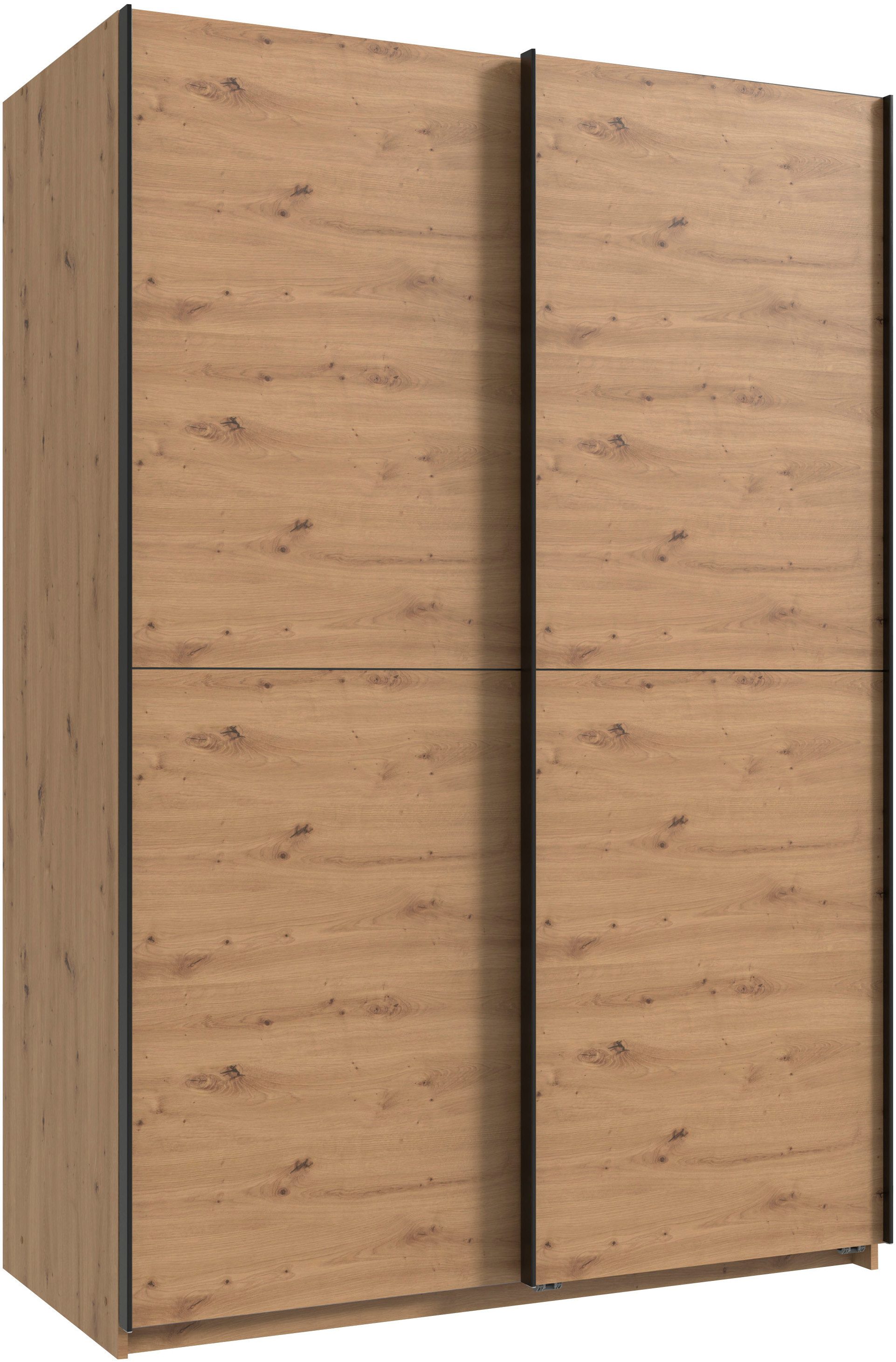 Kleiderschrank Mugano, B/T/H 135 oder 180/65/198cm, Made in Germany