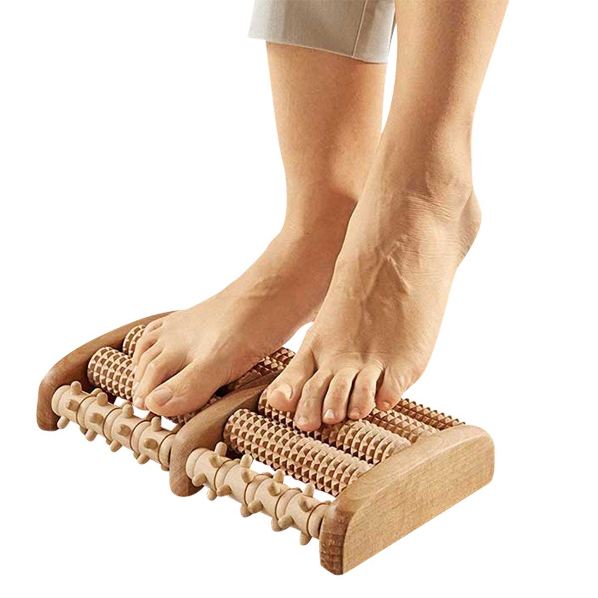 Fußmassagegerät zur Stimulation der Reflexpunkte im Fußbereich