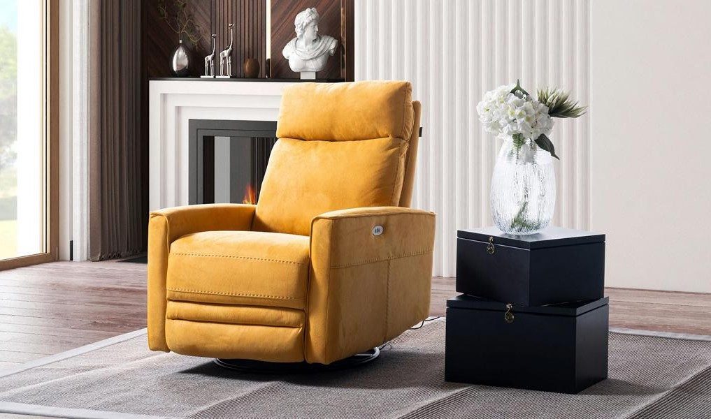 Xlmoebel Relaxsessel Komfortabler Fernsehsessel mit Relaxfunktion und Lounge-Design (1-St., Relaxsessel), Made in Europa