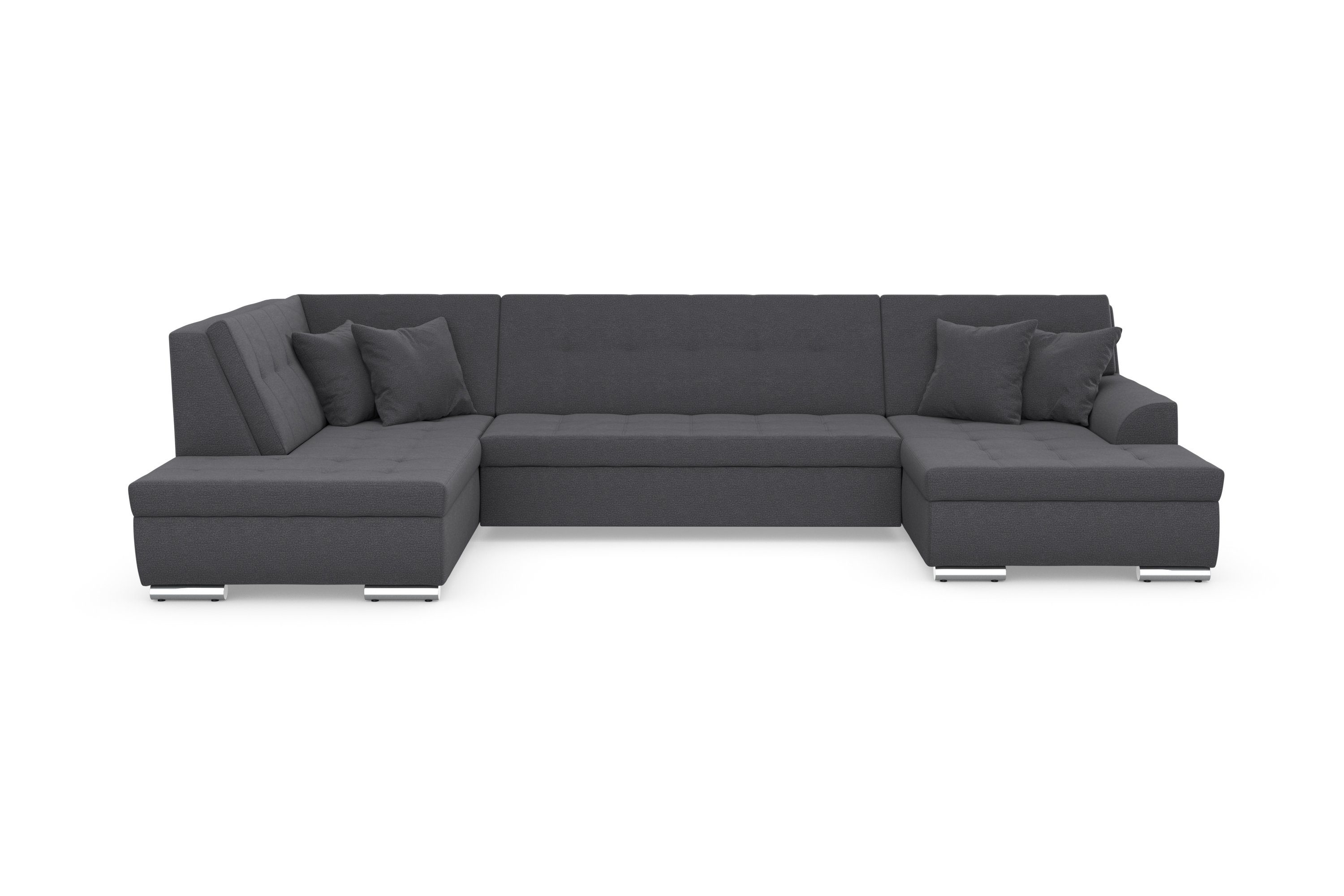 DOMO collection Wohnlandschaft Treviso incl. Zierkissen, günstig online kaufen
