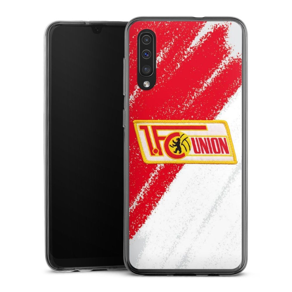 DeinDesign Handyhülle Offizielles Lizenzprodukt 1. FC Union Berlin Logo, Samsung Galaxy A30s Silikon Hülle Bumper Case Handy Schutzhülle