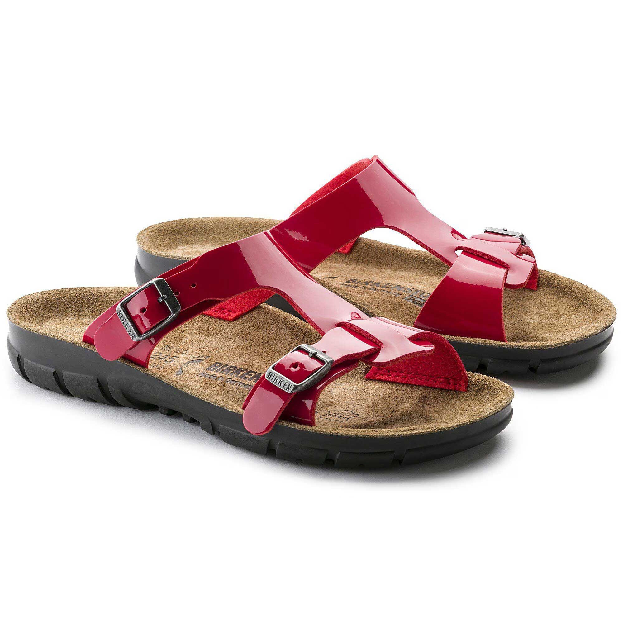 Birkenstock Sandalen Damen Sommer - Sofia - Anatomisches Kork-Latex-Fußbett - Sandale Flache Sandaletten mit modischer T-Spange und verstellbaren Riemen – Bild 4 von 5