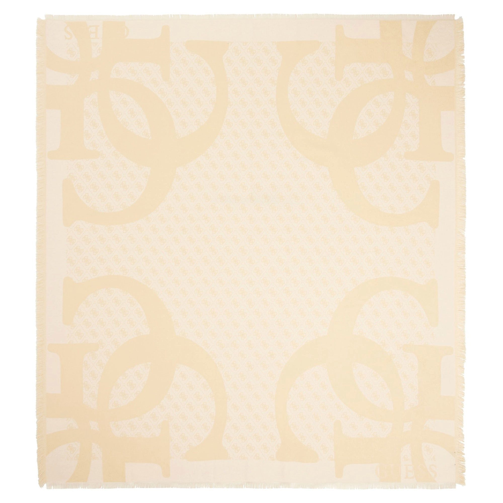 Guess Schal Jacquard Kefiah - Tuch 135x135 cm (stone)