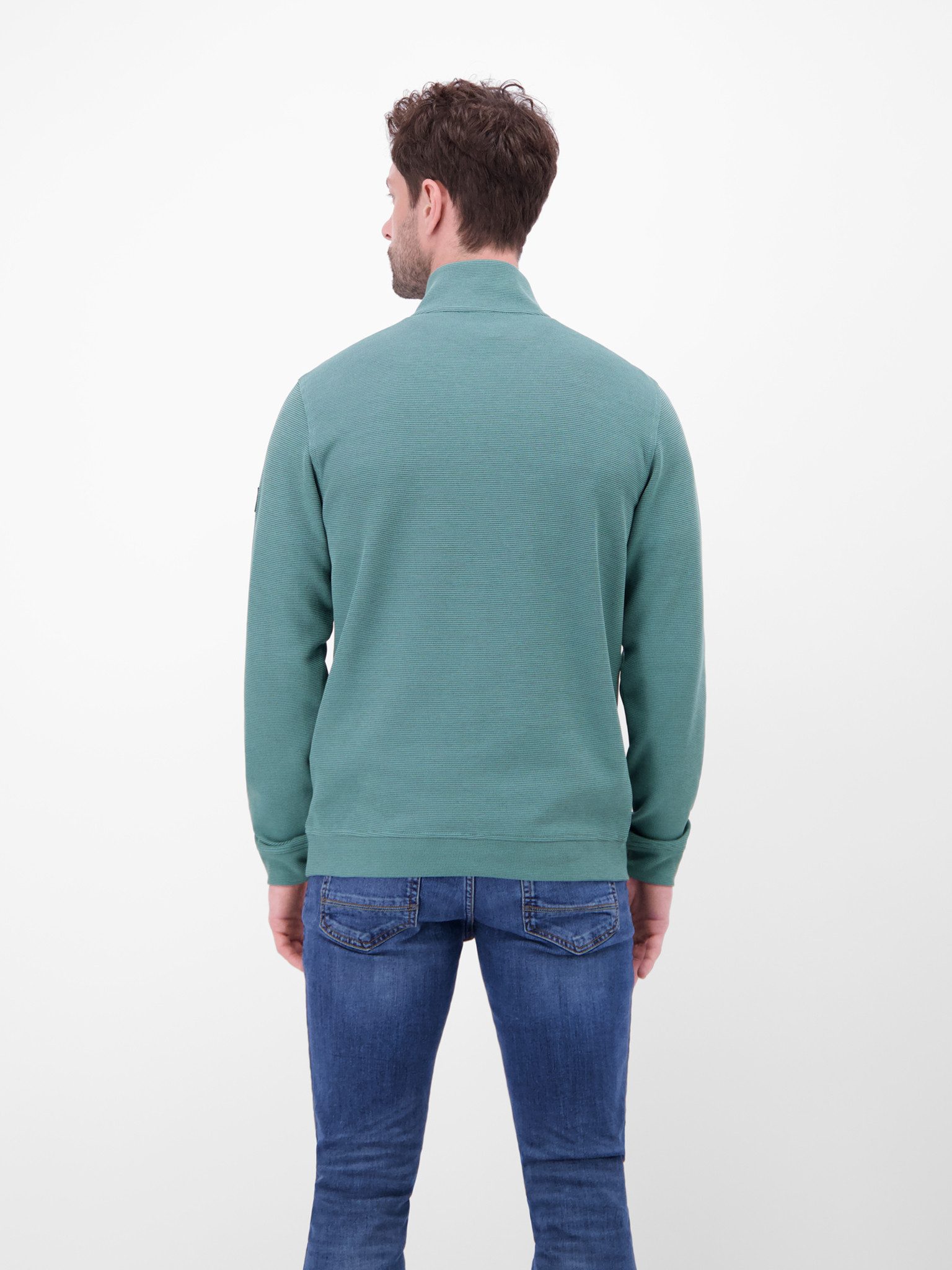 LERROS Sweatshirt SELA mit Troyer-Reißverschluss