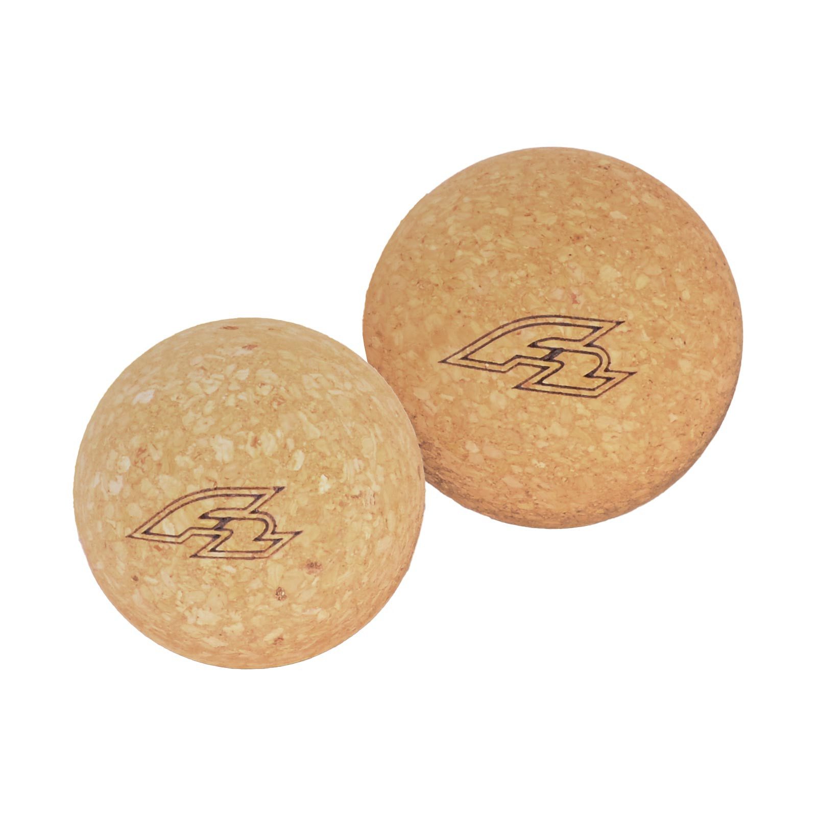Balanceboard F2 Kork Ball Set 2x Korkbälle 8cm und 10cm