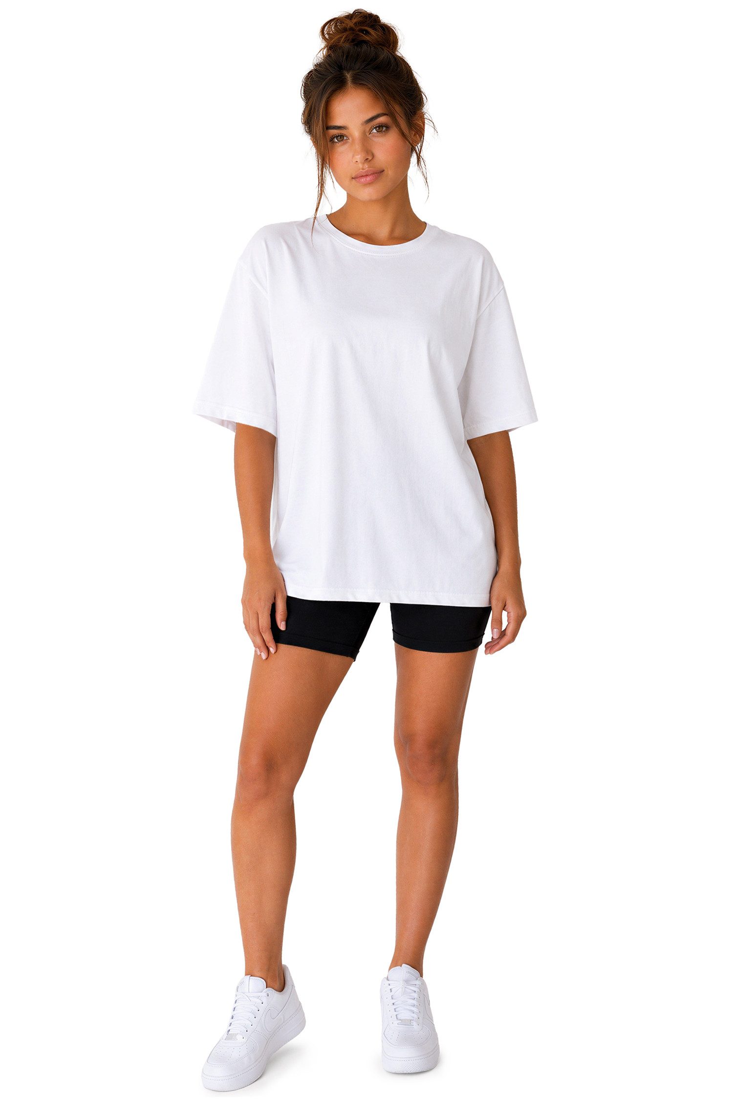 Oversize-Shirt Oversized Kurzarmshirt 24RSW058