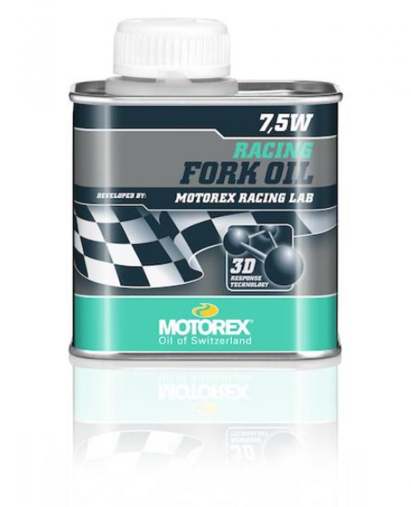 Motorex Fahrradöl MOTOREX Racing Fork Oil 7,5W 250 ml  Hochleistungs-Gabelöl mit 3D RES