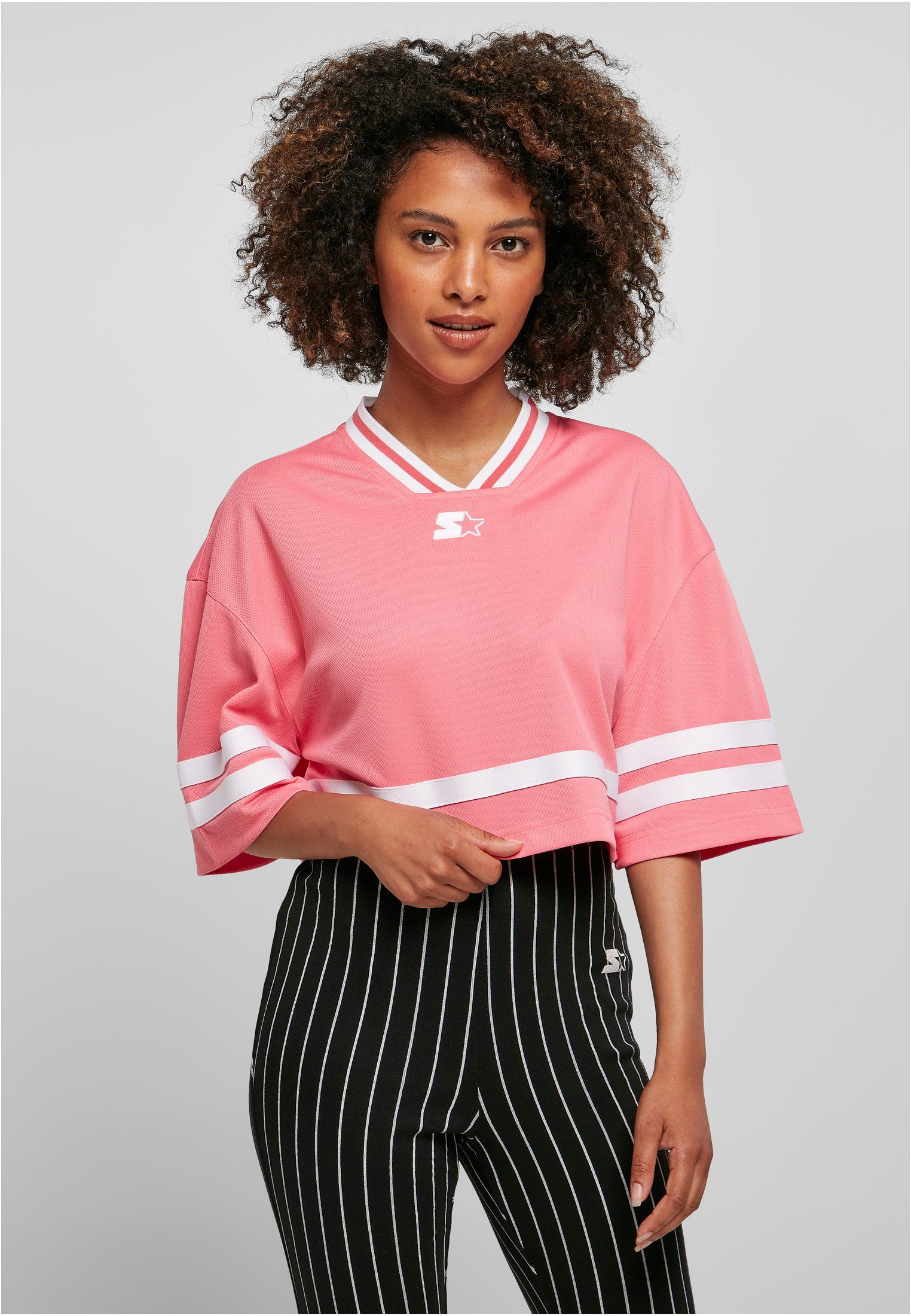 Starter Black Label -tlg) (1 Damen Starter Kurzarmshirt Cropped Jersey Ladies Mesh