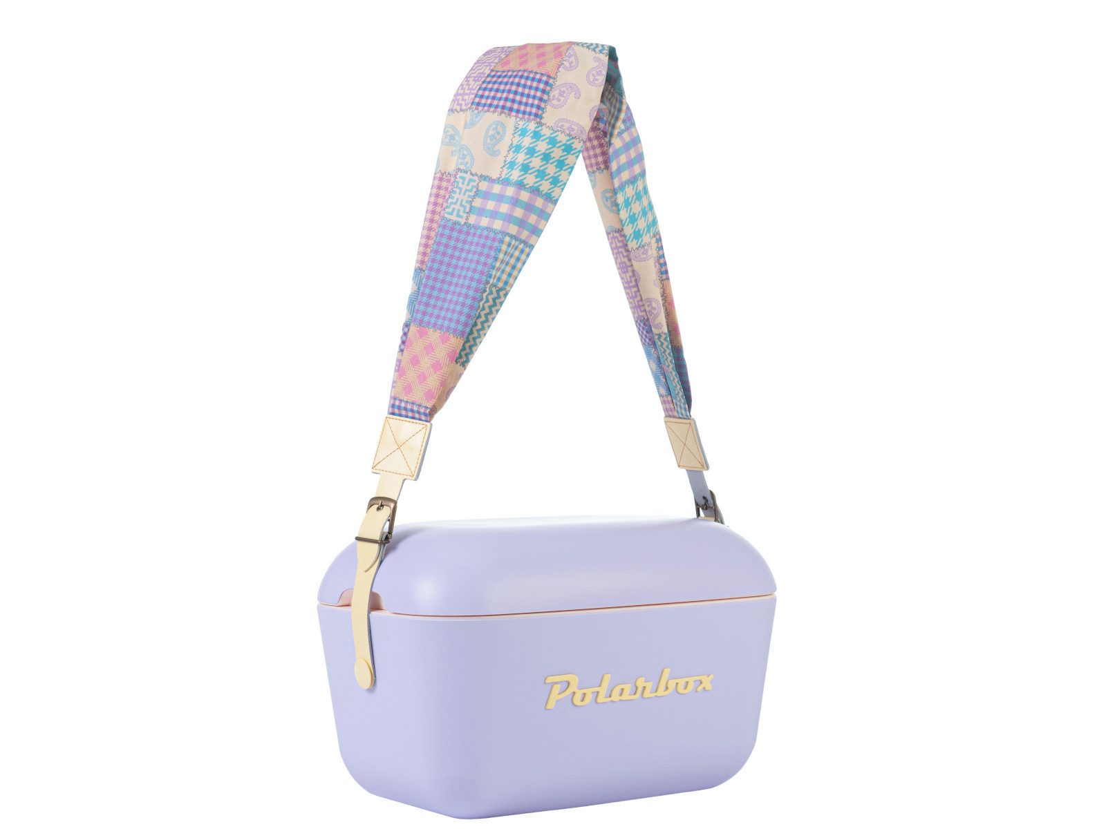 Polarbox Trageband Prinkstyle Strap Patchwork Yellow 91cm