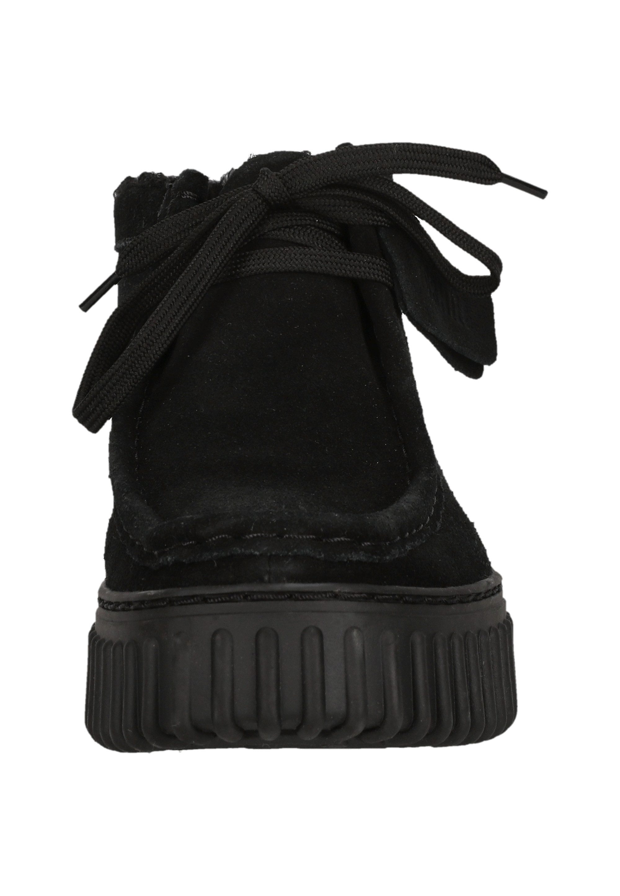 Clarks Torhill Moss Schnürschuh mit gerippter Laufsohle