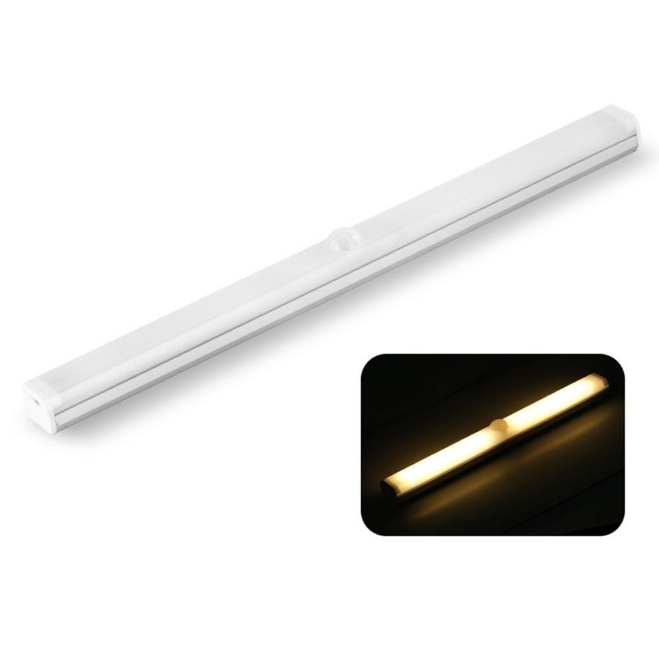GelldG LED Unterbauleuchte Unterbauleuchte Küche LED, Schreibtischlampe  Akku mit Magnet