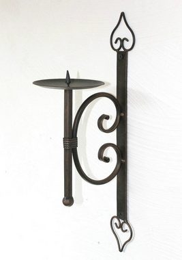 DanDiBo Wandkerzenhalter Wandkerzenhalter 12110 Kerzenhalter aus Metall Wandleuchter 41 cm Kerzenleuchter