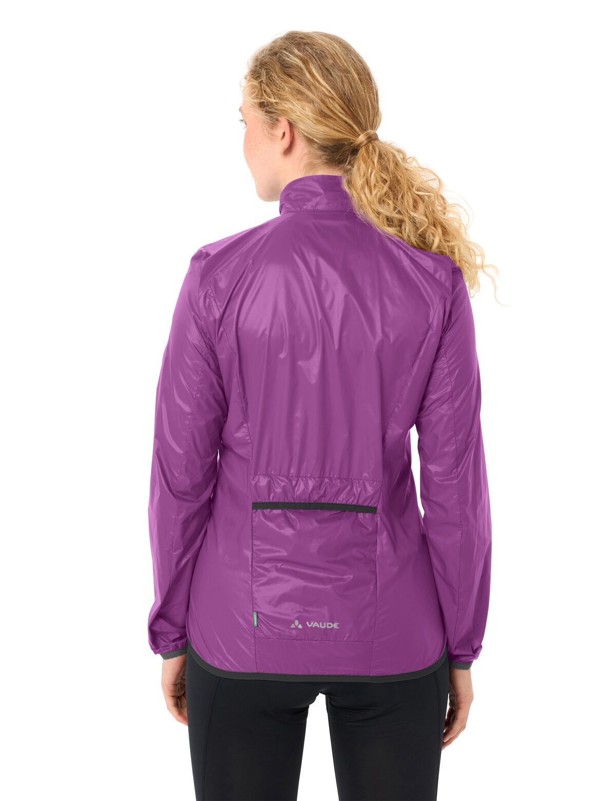 VAUDE Fahrradjacke Women's Matera Air Jacket mit hochschließendem Kragen, winddicht und wasserabweisend, Slim Fit