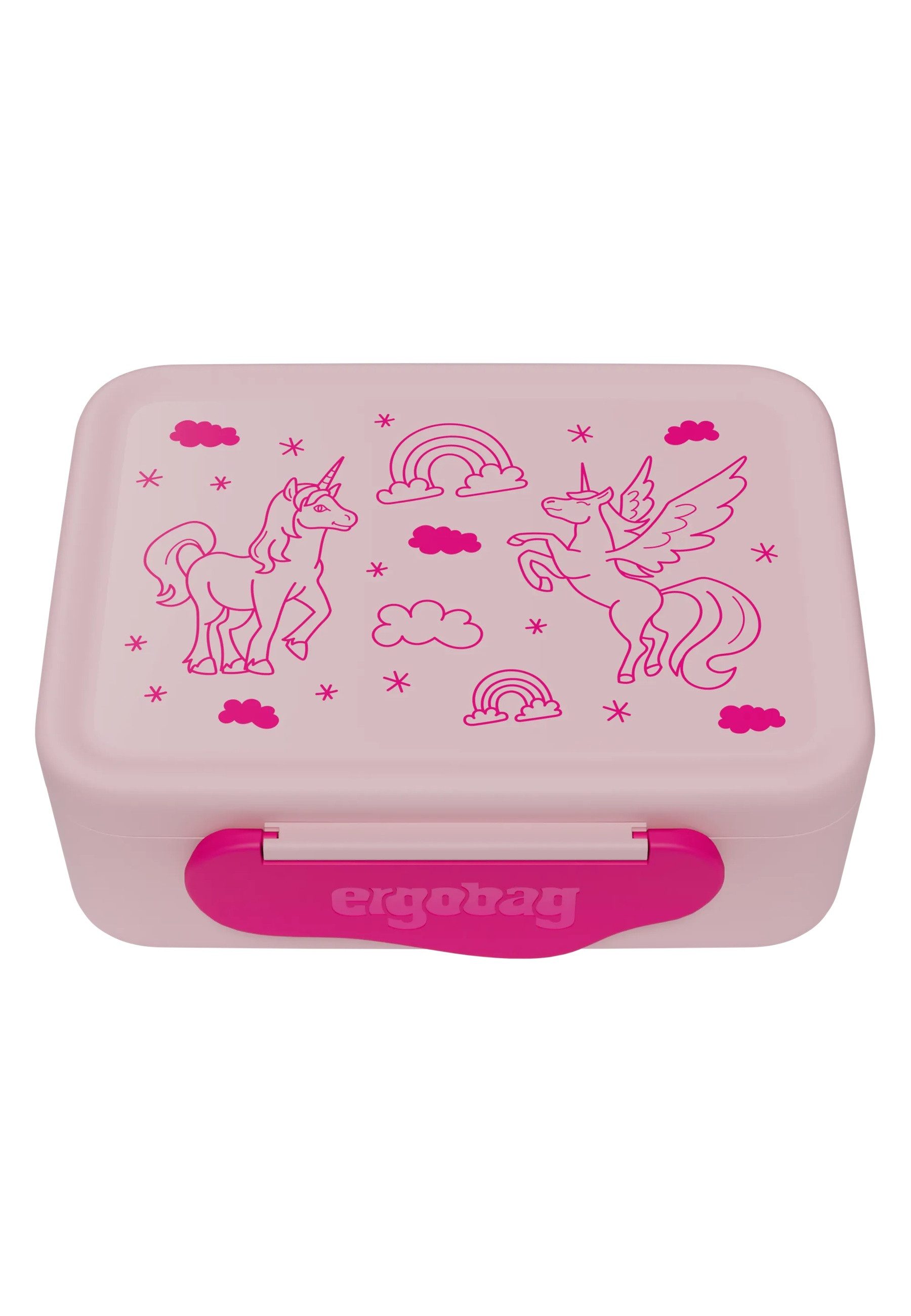 ergobag Lunchbox Brotdose, Kunststoff, (Brotdose, 1-tlg., 1x Brotdose), spülmaschinengeeignet