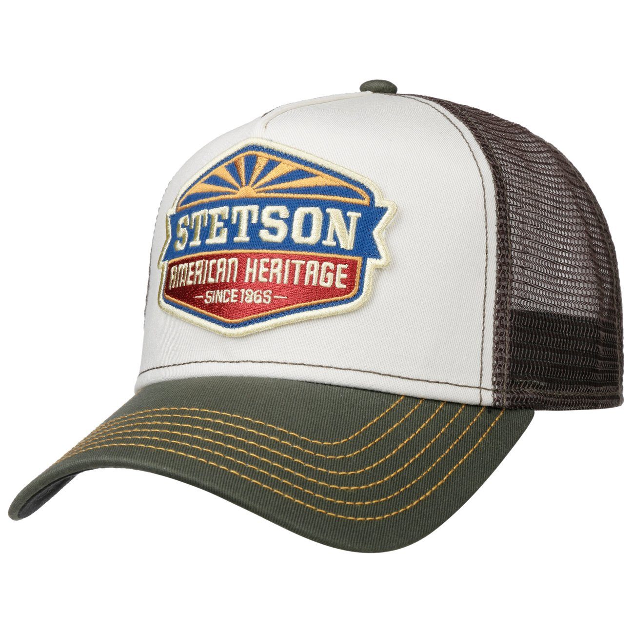 mit Stetson Cap Schirm Basecap Trucker (1-St)