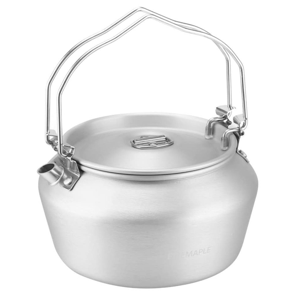 FireMaple Wasserkessel Nimbus Aluminium Wasserkocher 1,2 L, Aluminium (eloxiert)