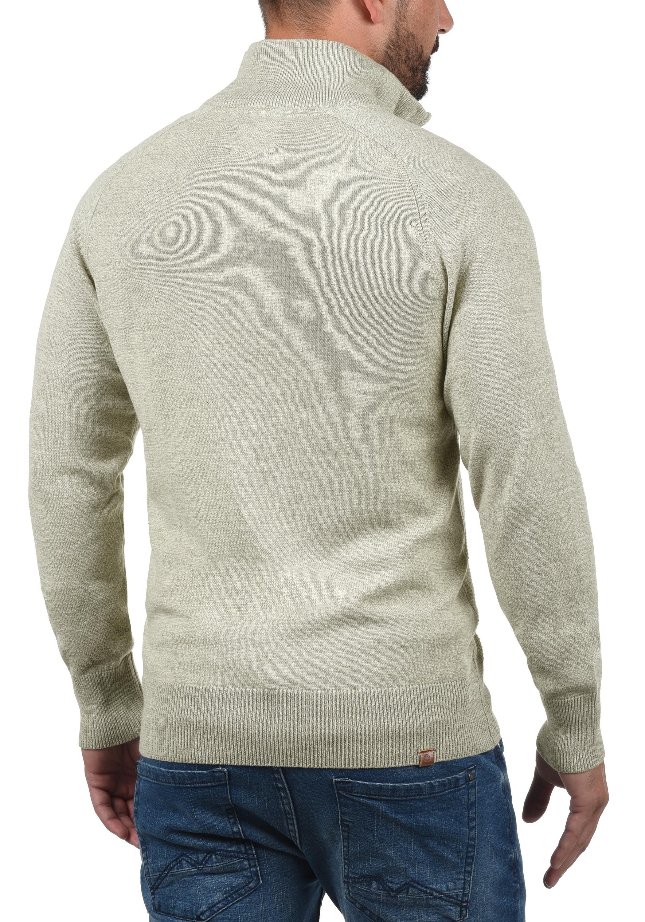 Blend Troyer BHGrandolf Grobstrick-Troyer mit Stehkragen