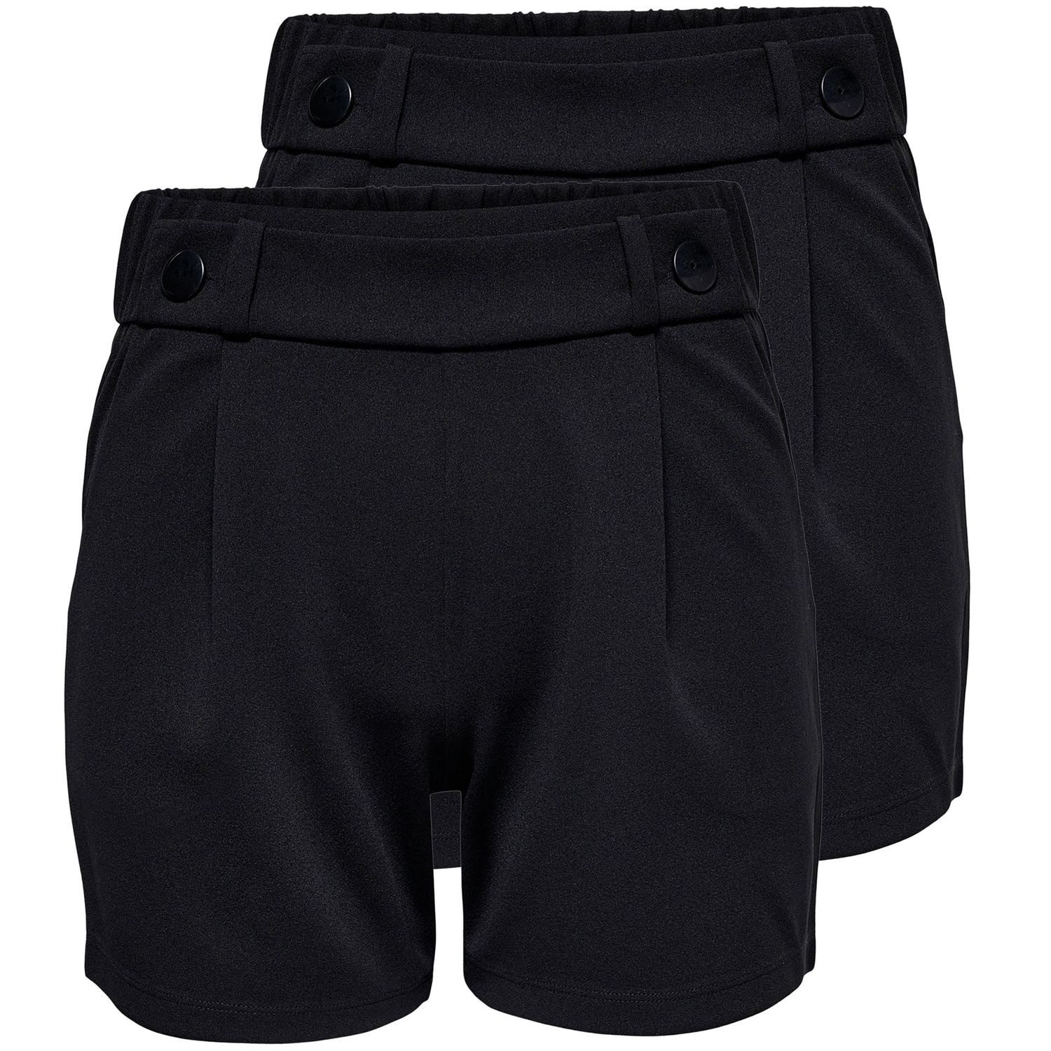 JDY Shorts GEGGO (Set) mit Gürtelschlaufen und Knopfdetails im 2er Sparpack