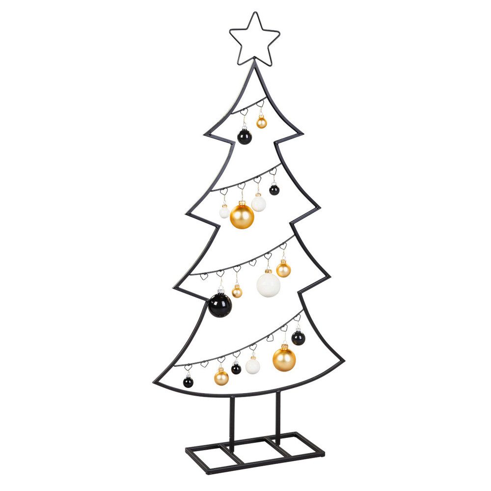 MICA Weihnachtsfigur Baum zum Dekorieren - ca. 50 x 15 x 105 cm günstig online kaufen