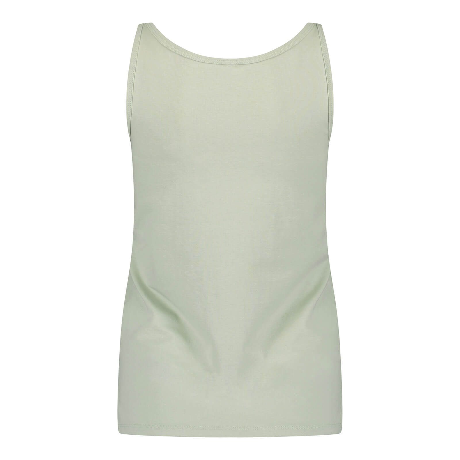 Blue Seven Rundhalsshirt Damen Träger-Shirt Unifarben - Basic Top Sommershirt Ärmellos Klassiches Design, Rundhalsausschnitt, Angenehmes Material
