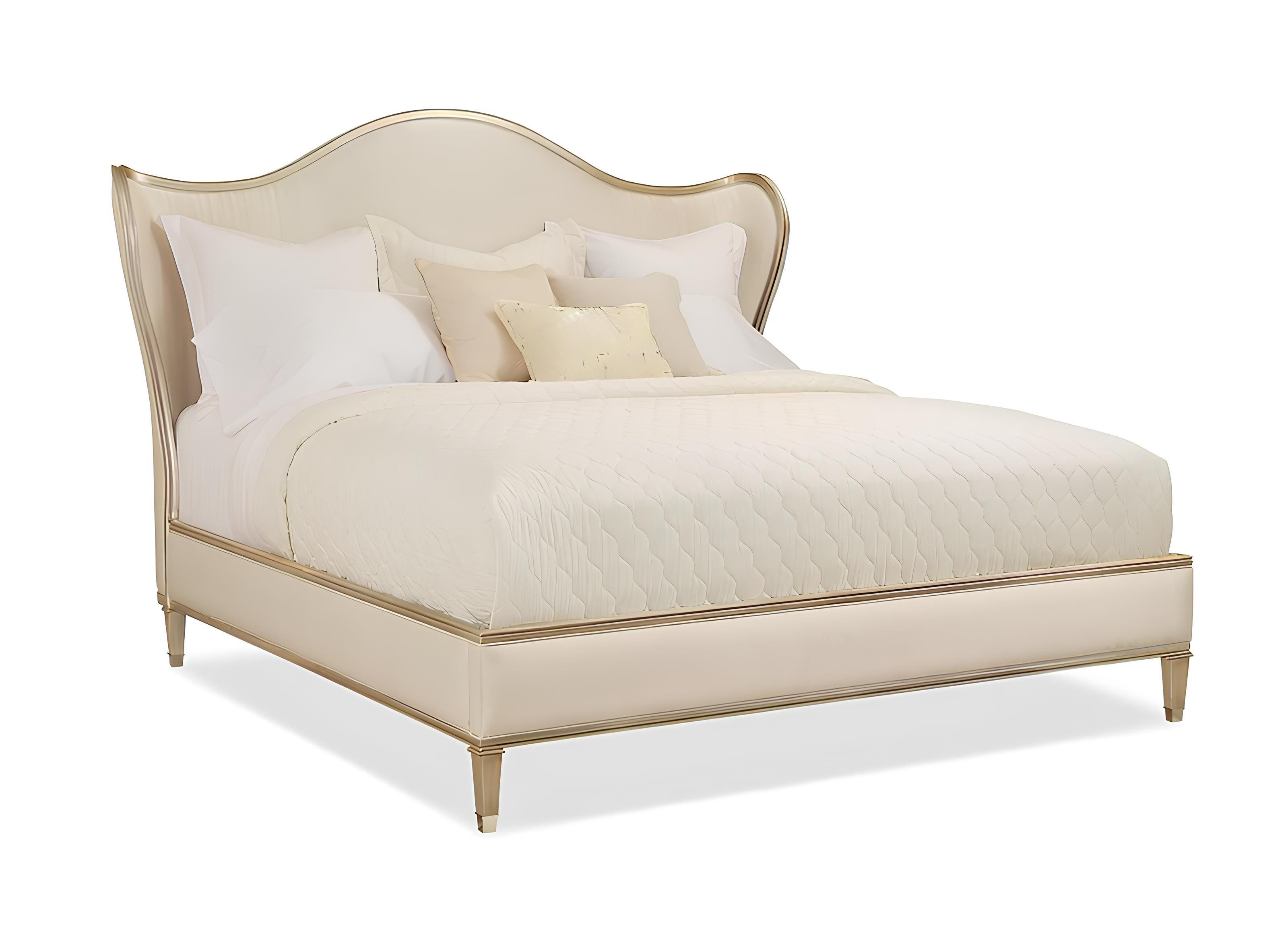 JVmoebel Bett Elegantes Klassik-Bett für königlichen Schlafkomfort, Made in Europa
