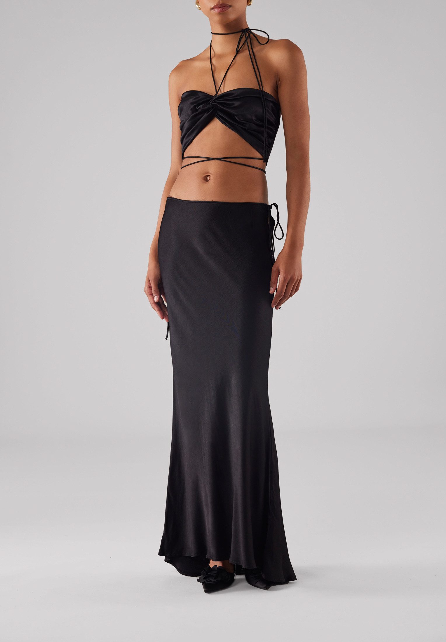 JUNEFRIDAYS Maxirock - ROCK Figurbetonte Passform mit leicht ausgestelltem günstig online kaufen