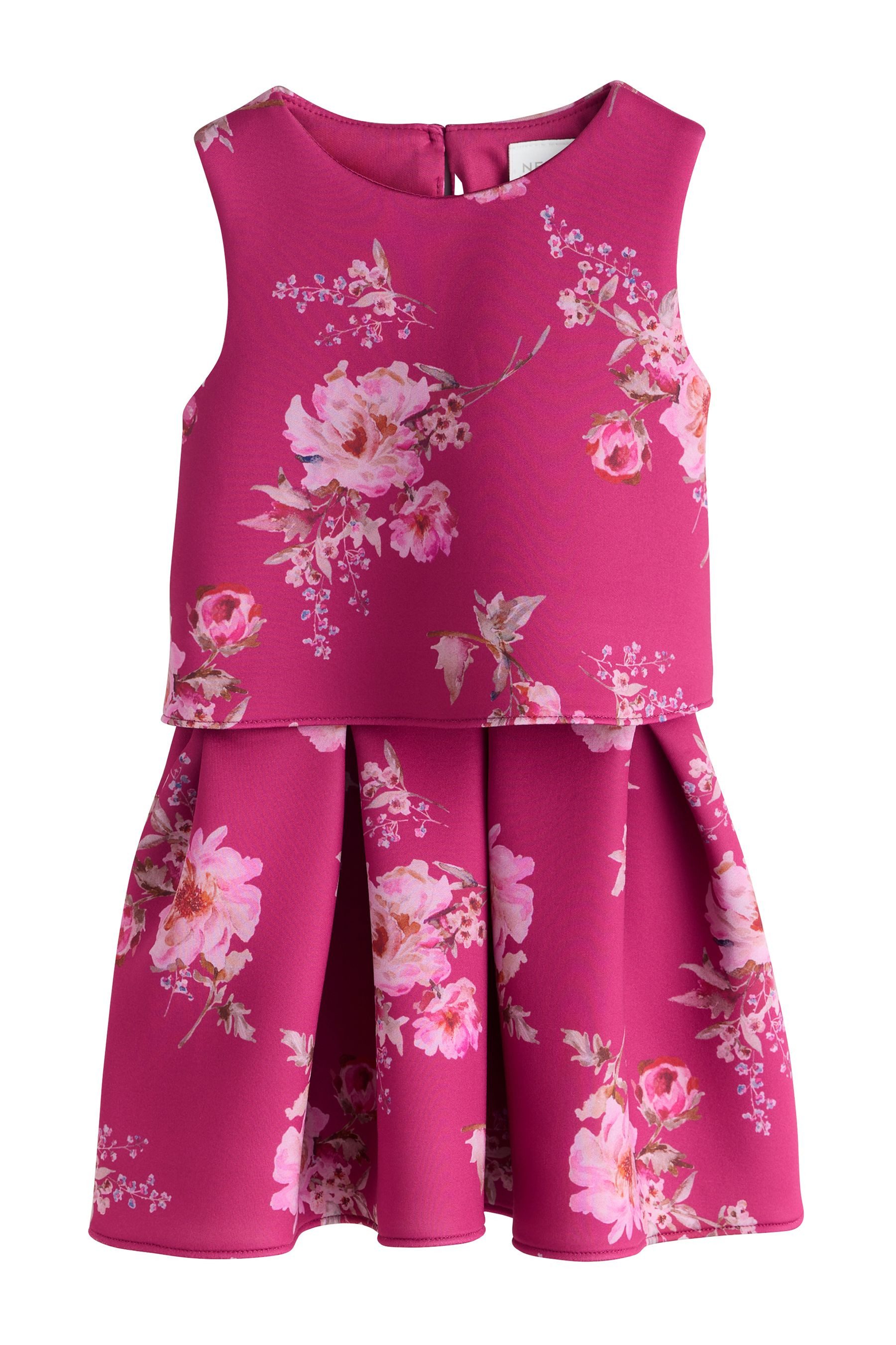 Next Top & Rock Scuba-Oberteil und Rock, Set (2-tlg)