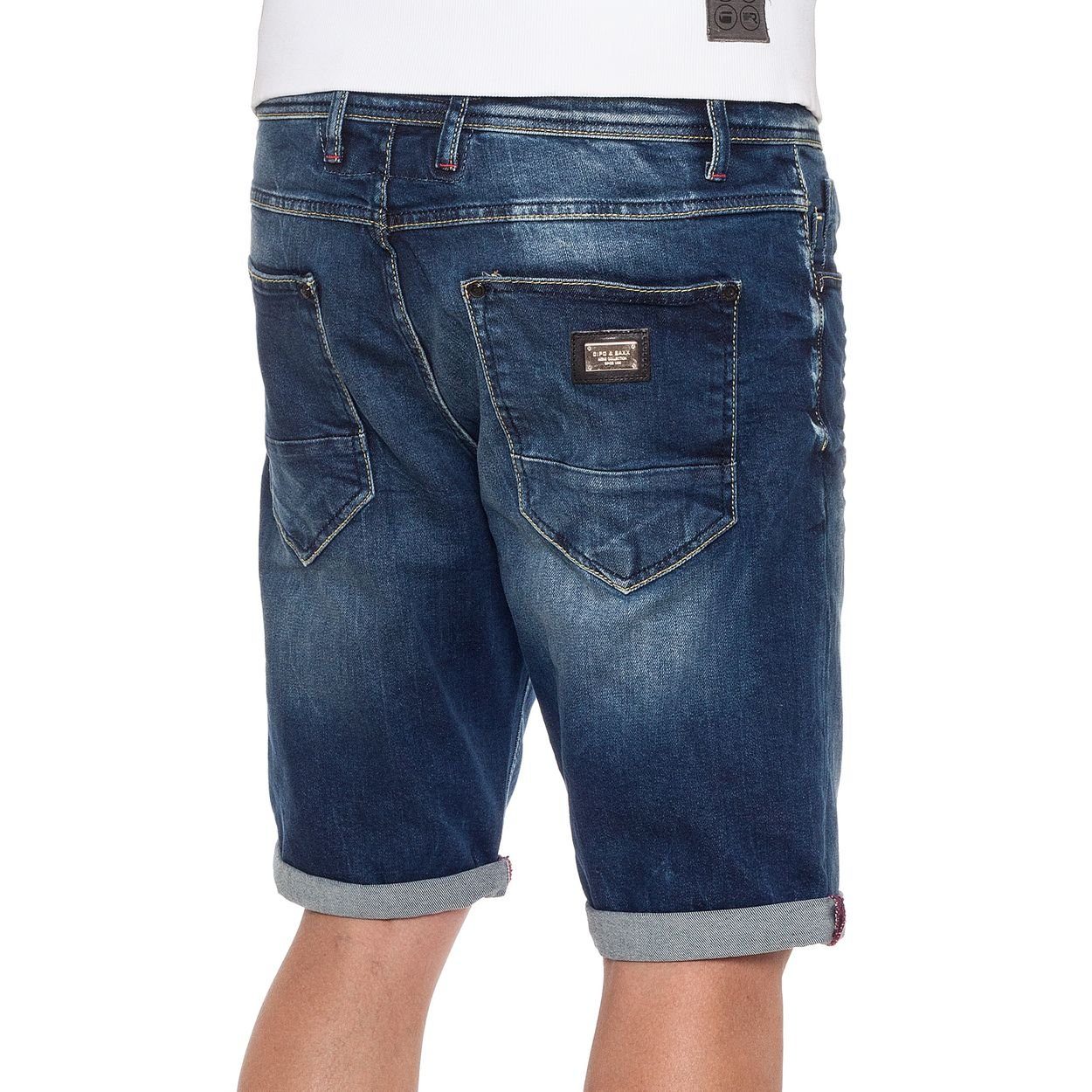 Cipo & Baxx Jeansshorts CK176 im Five-Pocket-Style