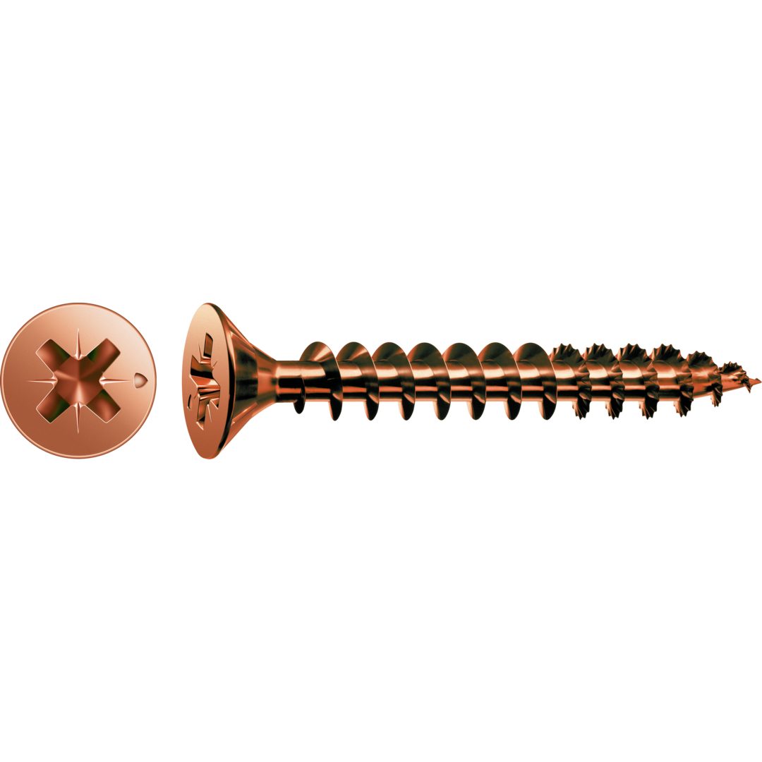 SPAX Schraube Schraube, Senkkopf, Kreuzschlitz Z1, Vollgewinde, (1000 St)