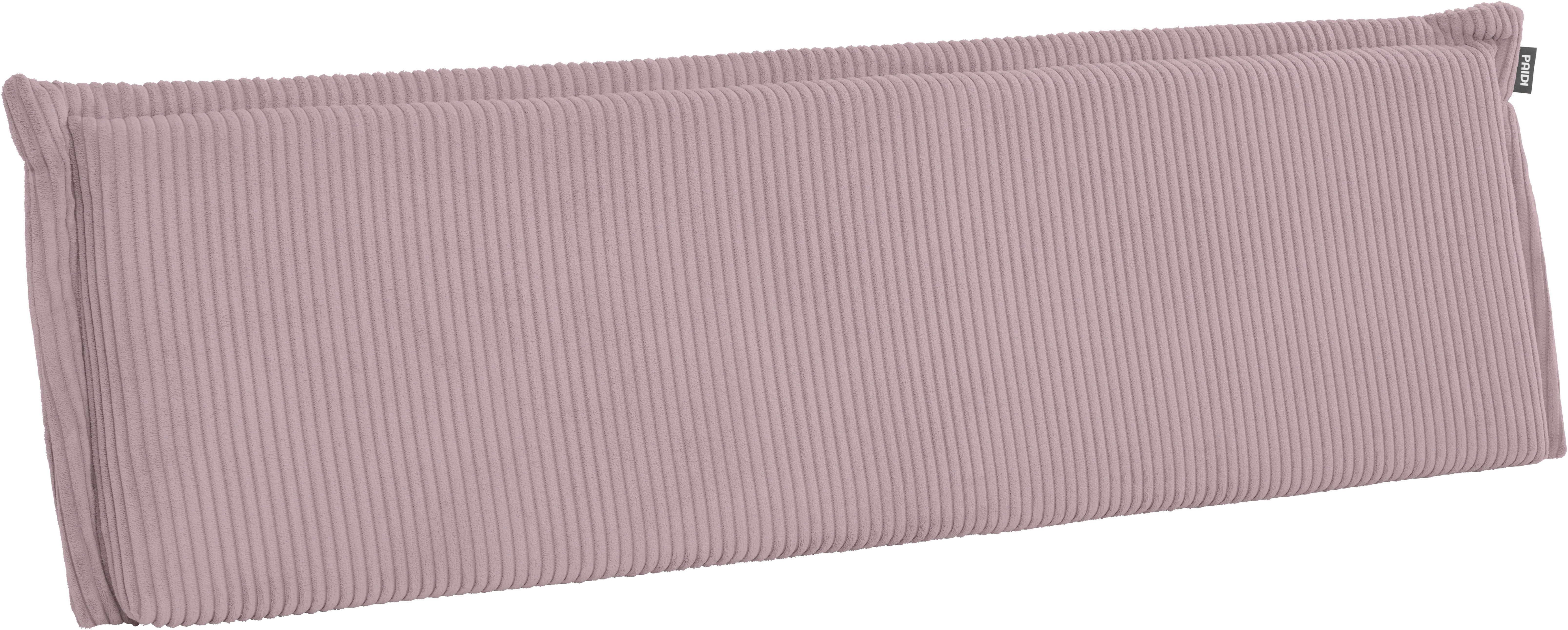 PAIDI Rückenkissen Cord in verschiedenen Ausführungen, Relaxkissen, 90/120/140 cm Breite, Rückenlehne für Bett und Sofa, abnehmbarer und waschbarer Bezug