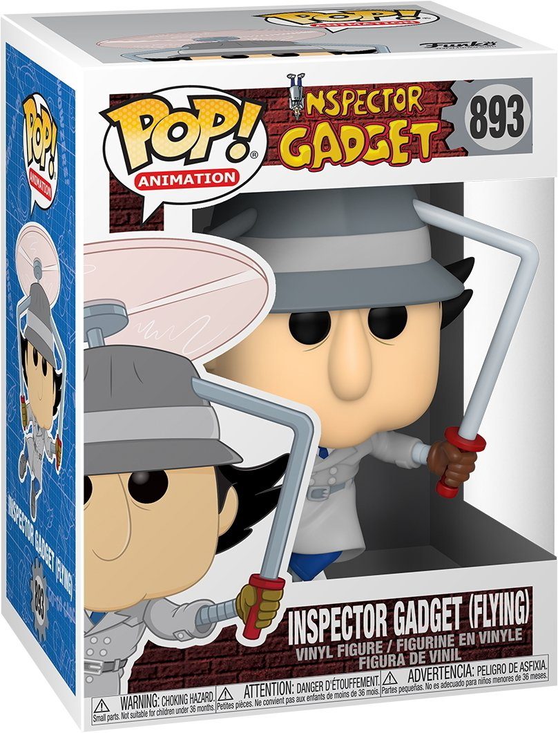 Funko Spielfigur Inspector Gadget (Flying) 893 Pop!