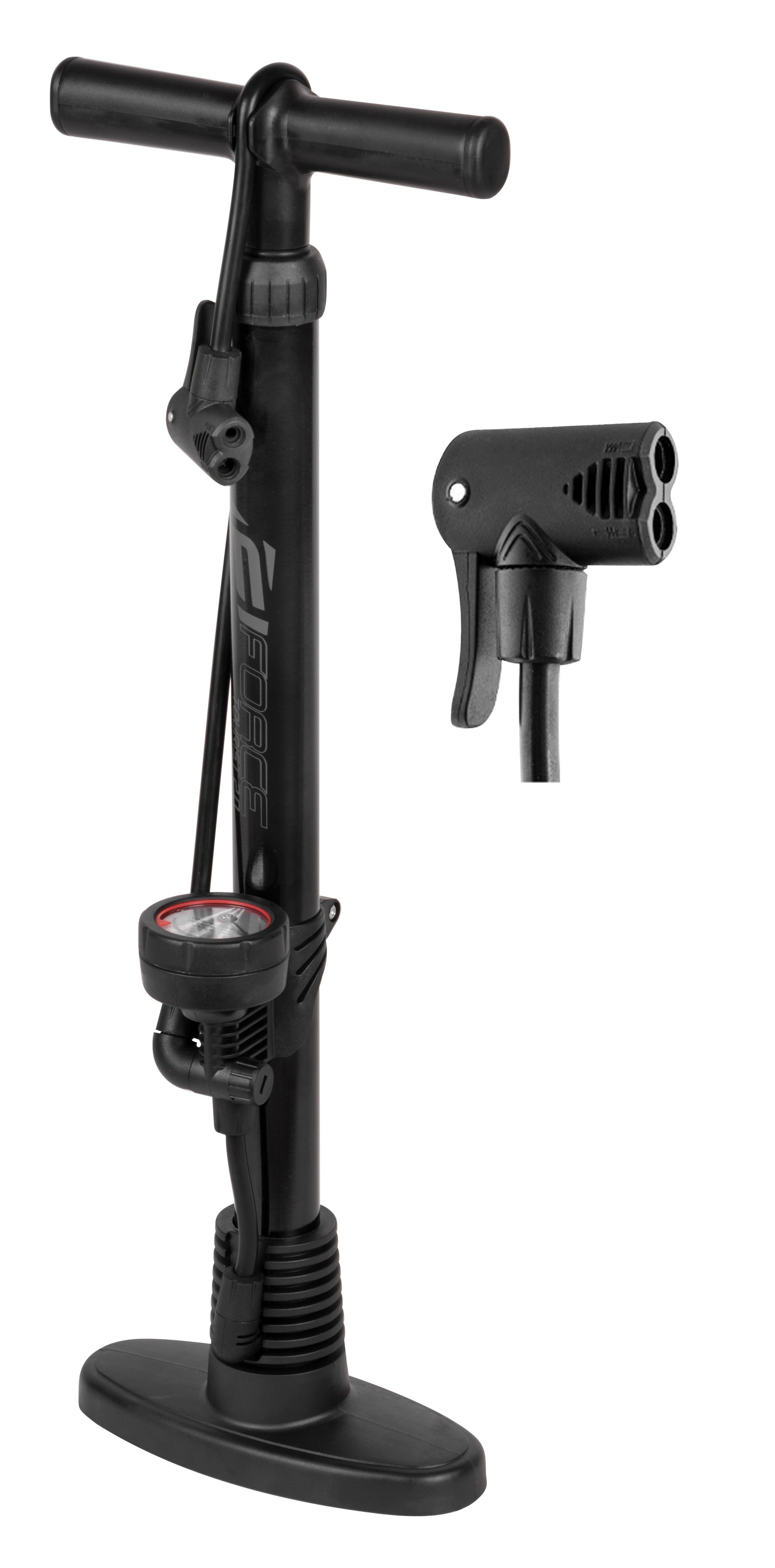 Sattelklemmring Force Stahl Standpumpe Tourist 11 Bar