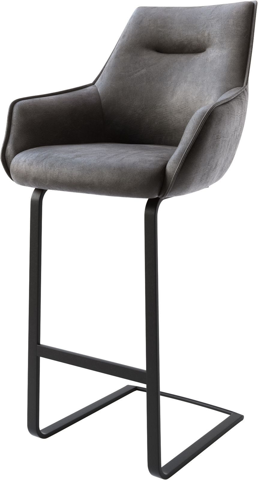 DELIFE Barhocker Alja-Flex, Freischwinger flach Metall günstig online kaufen