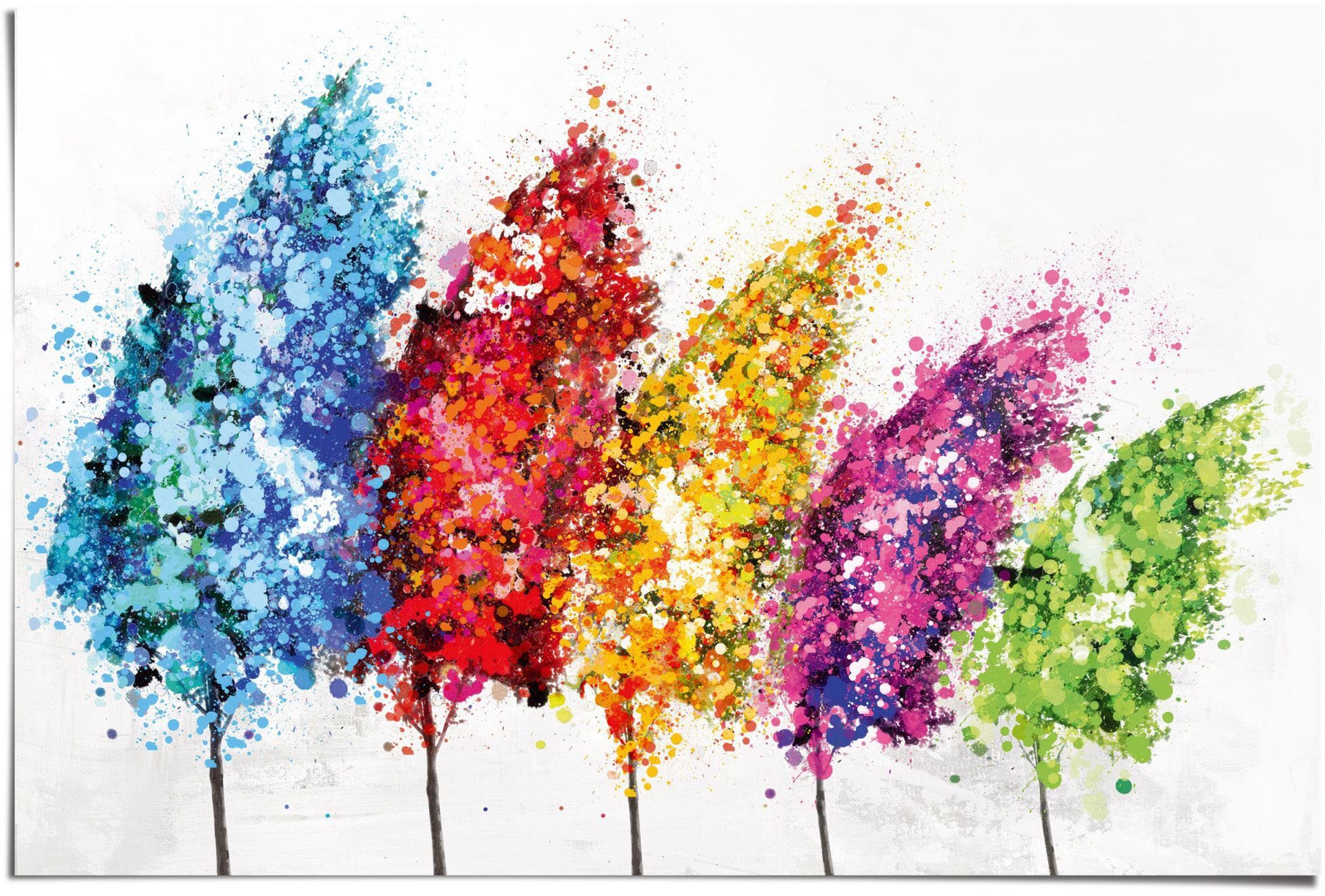 Poster Bunte Bäume