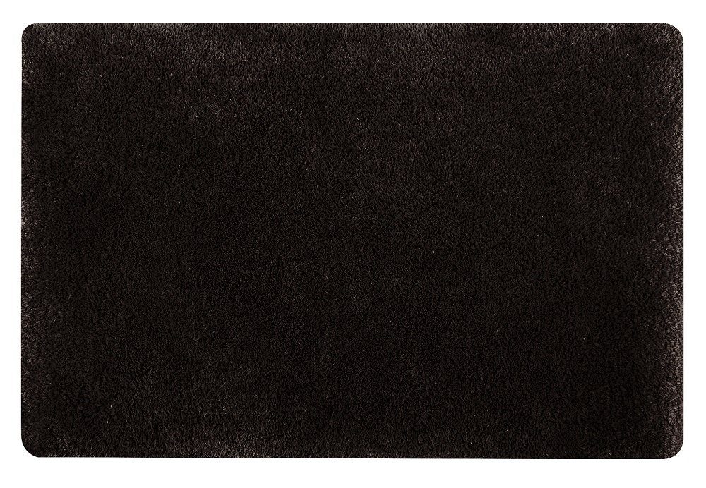 Badematte FINO, Höhe 25 mm, Badteppich Hochflor, 100% Polyester Mikrofaser Supersoft, Anti-Rutsch Beschichtung, Für Fussbodenheizung geeignet, Waschbar 40°, Schnelltrocknend, Polyester, rechteckig