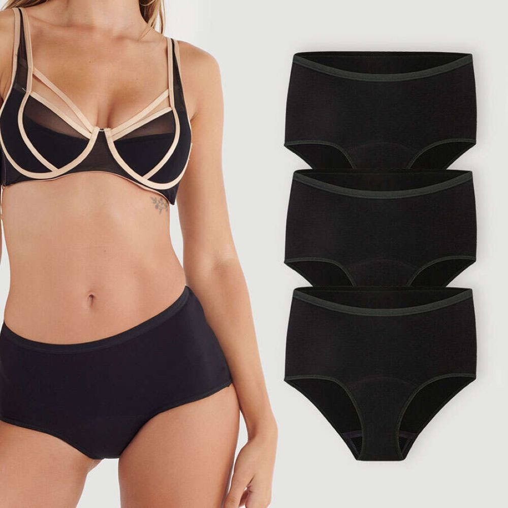 siegmund care Inkontinenz-Pants Damen Hipster, 60 ml in 24 Stunden, M Gr., 3-St.