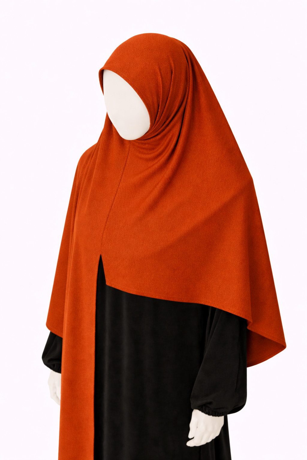 Aymasal Hijab Easy Jersey Hijab to-go Kopftuch Schal Tuch Islam Extra lang 180x70 (Einzelstück, 1-St., Einzelartikel) Easy Hijab mit Frontnaht aus Viskose Stretch Komfort