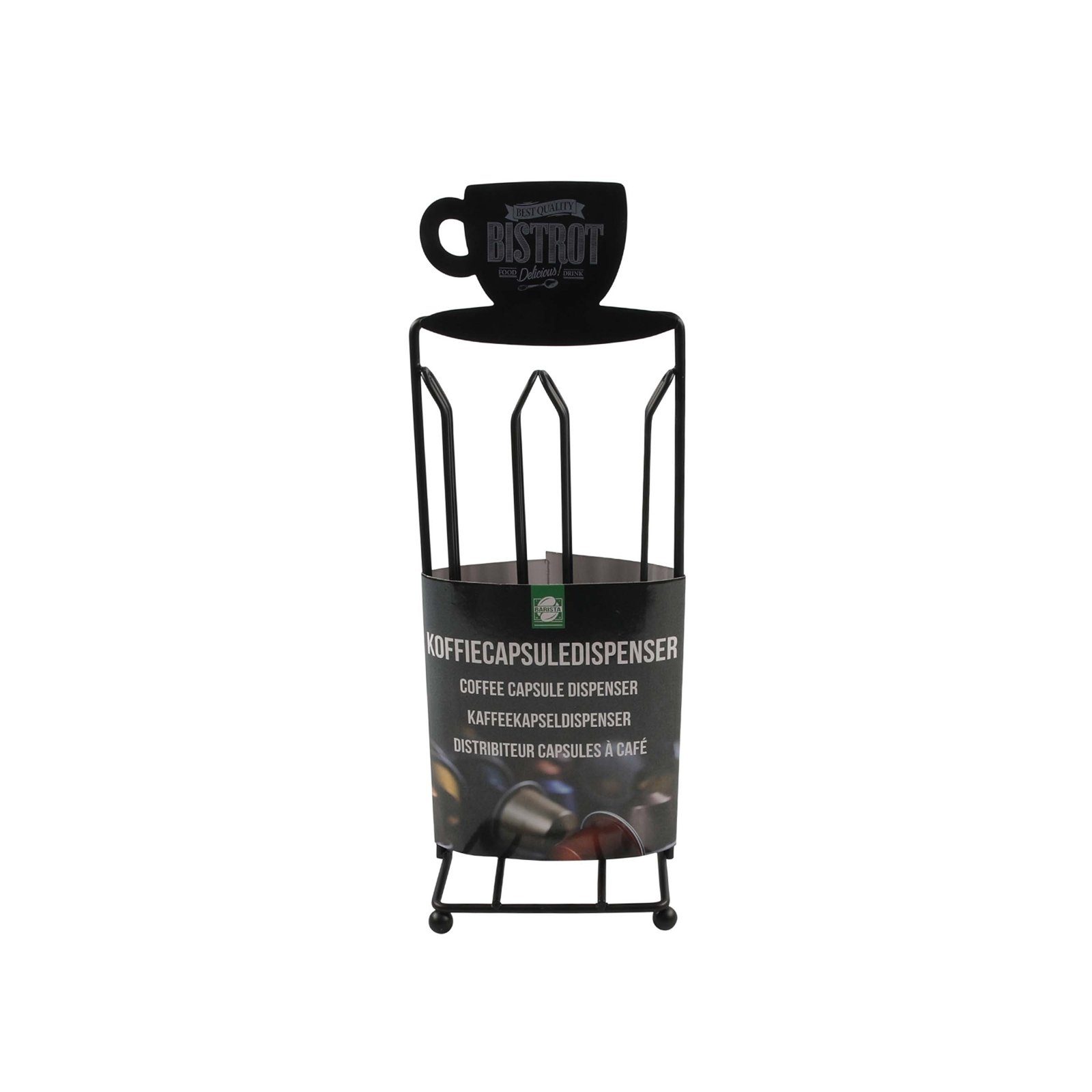 HTI-Living Kaffeedose Kapselspender Bistrot, Metall, (1-tlg) | Kaffeedosen
