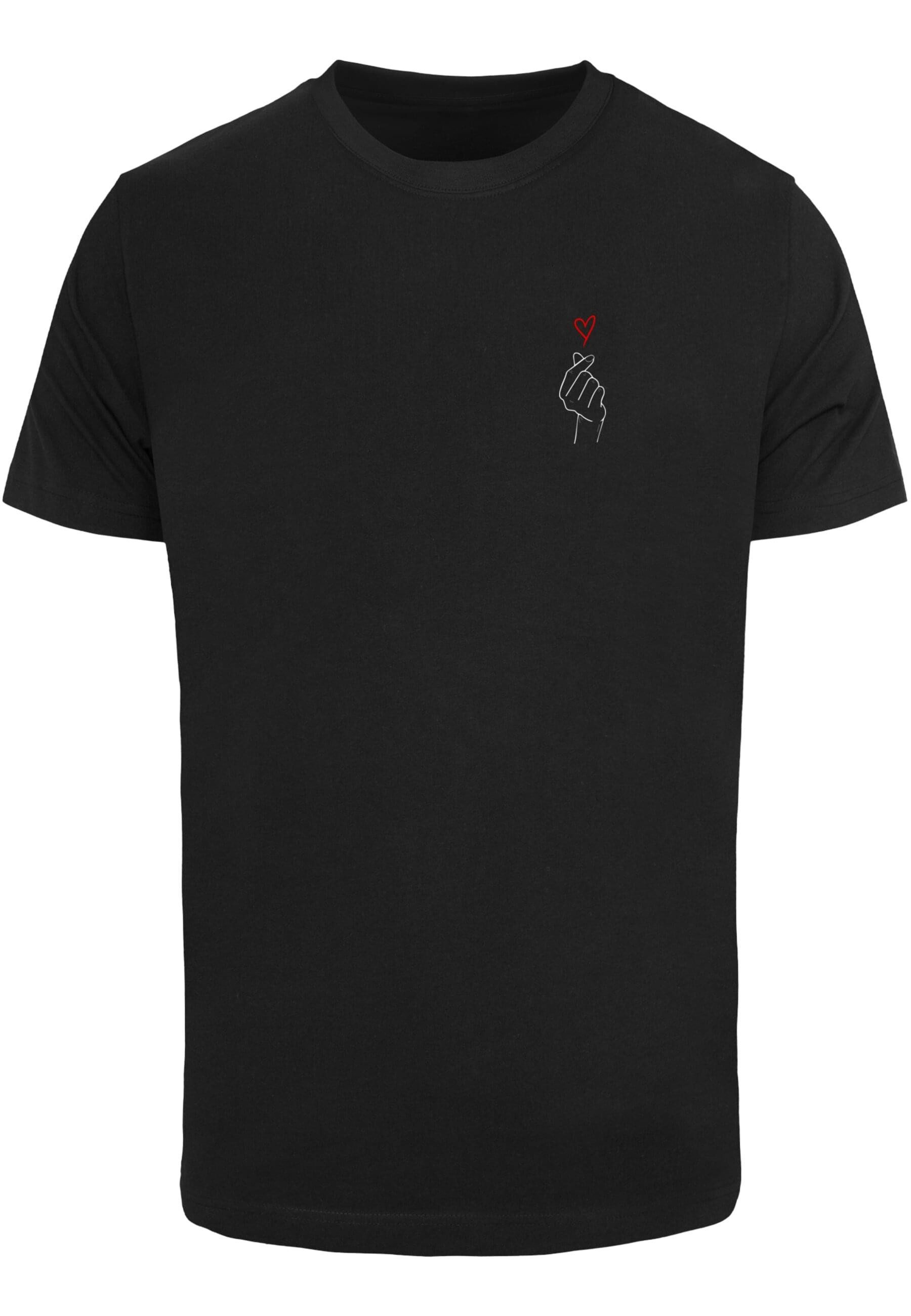 Merchcode T-Shirt "Merchcode Herren K Heart T-Shirt Round Neck", (1 tlg.) günstig online kaufen
