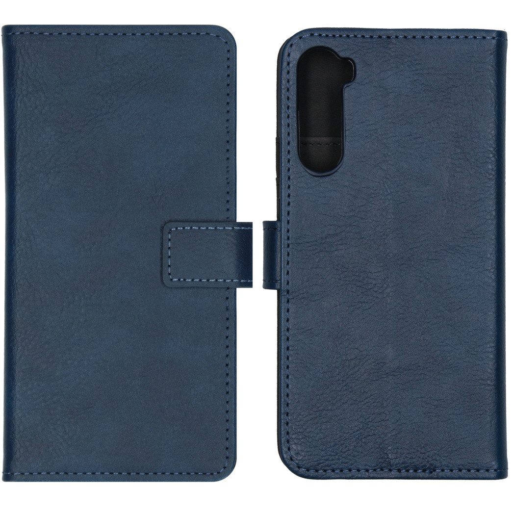 imoshion Smartphone-Mappe imoshion Luxuriöse Klapphülle OnePlus Nord - Dunkelblau