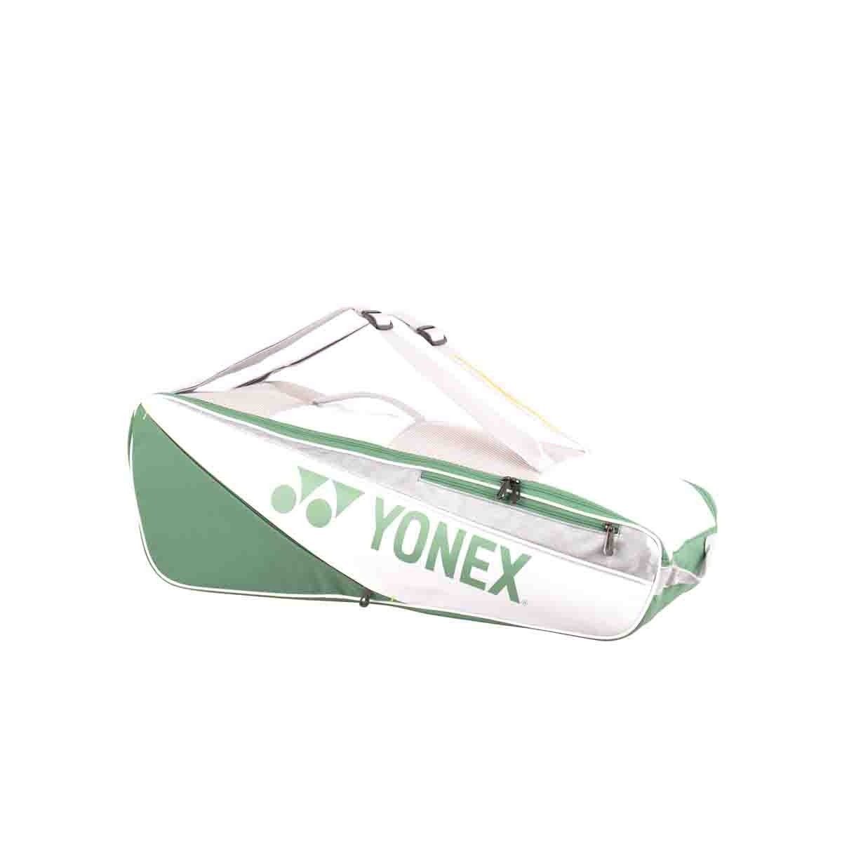 Yonex Sporttasche Racketbag Club Racket (Schlägertasche, 2 Hauptfächer) 2025 weiss 6er