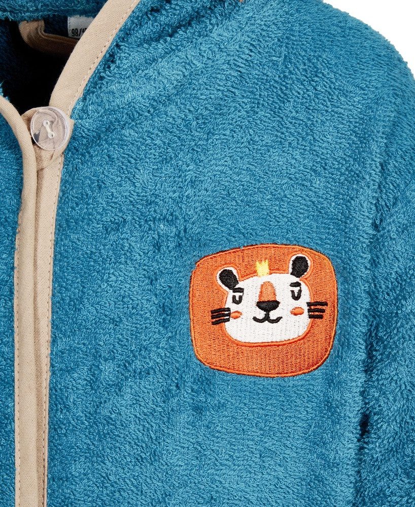 Playshoes Bademantel Frottee-Bademantel Dschungel