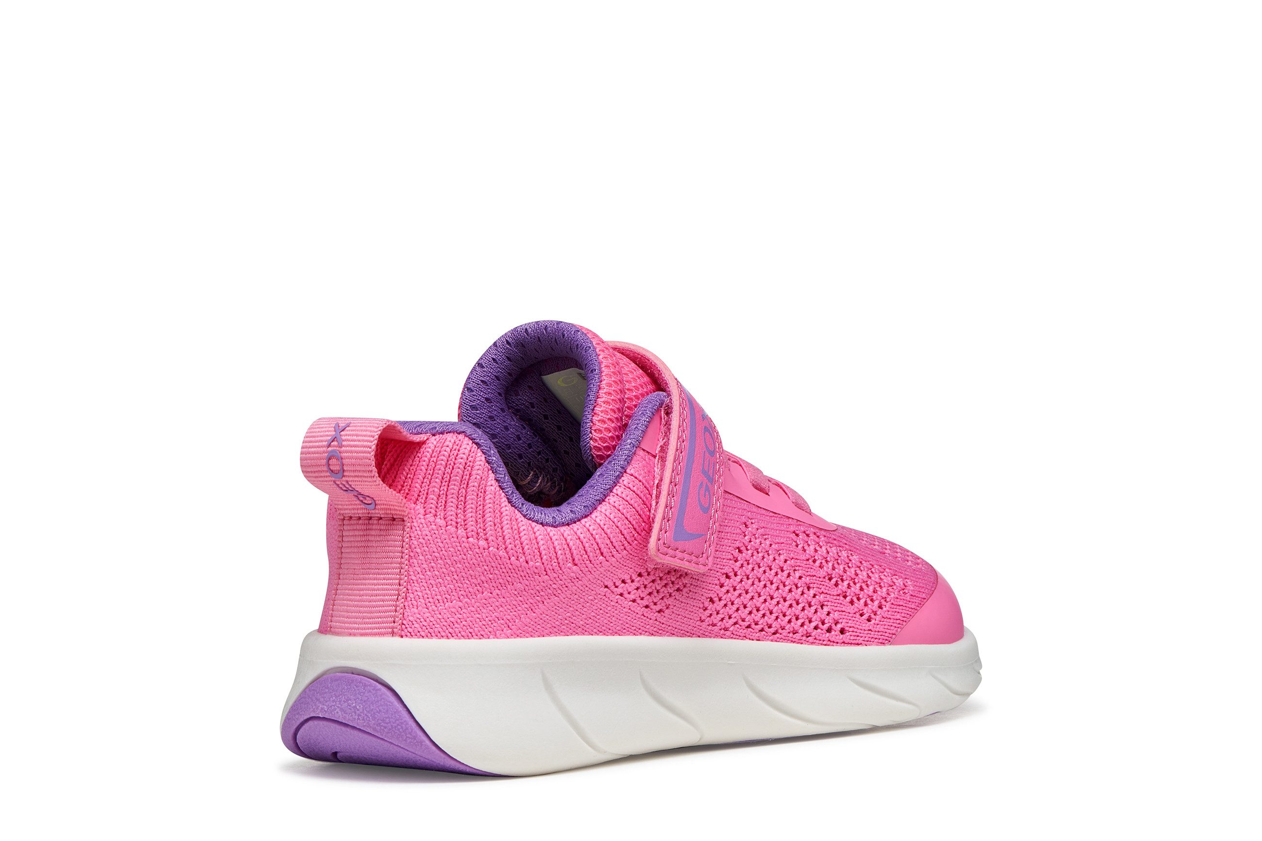 Geox J FOOT-RUN GIRL Barfußschuh Halbschuh mit Klettverschluss, Größenschablone zum Download