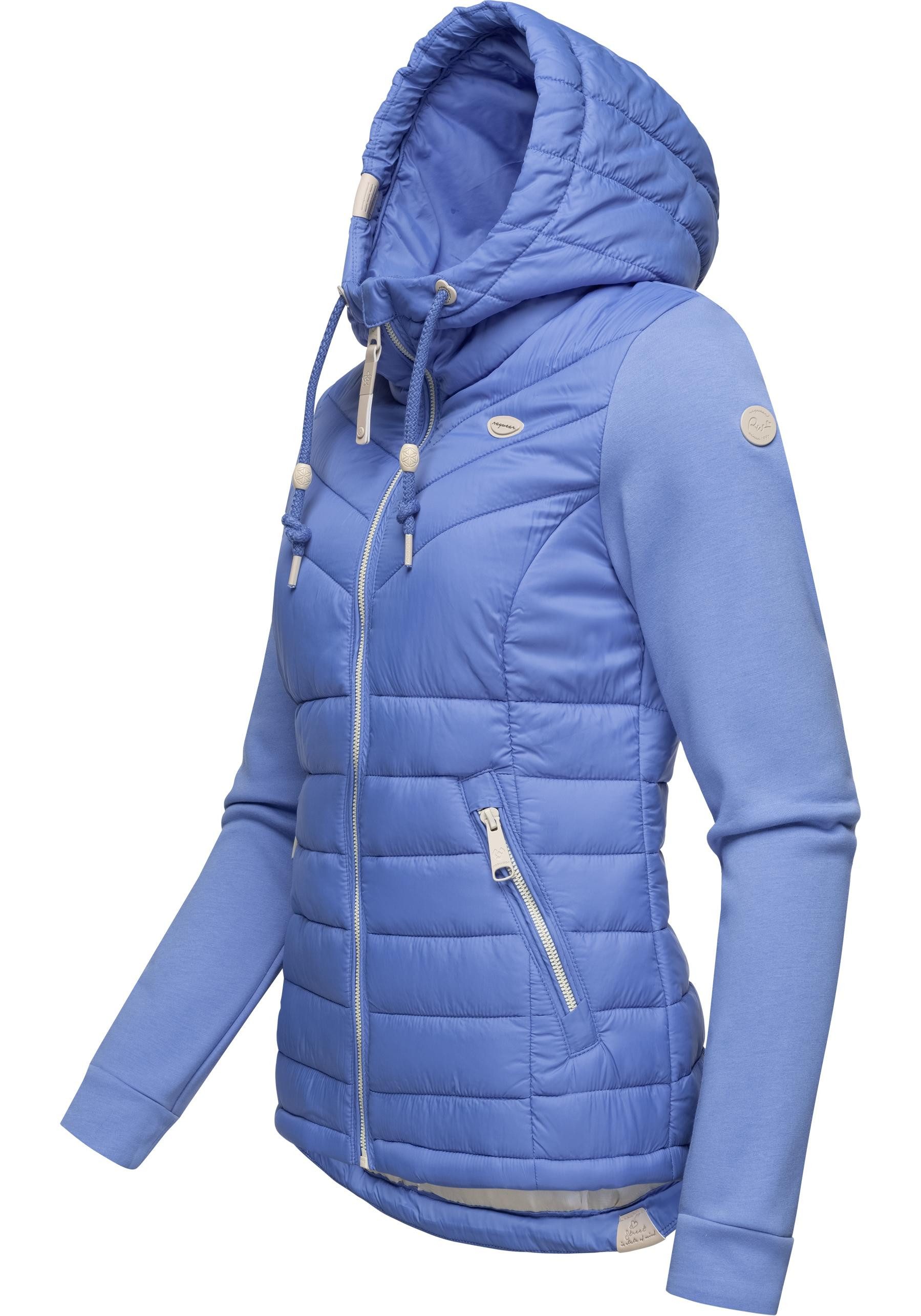 Ragwear Outdoorjacke Lucinda Steppjacke aus modernem Materialmix mit Kapuze günstig online kaufen