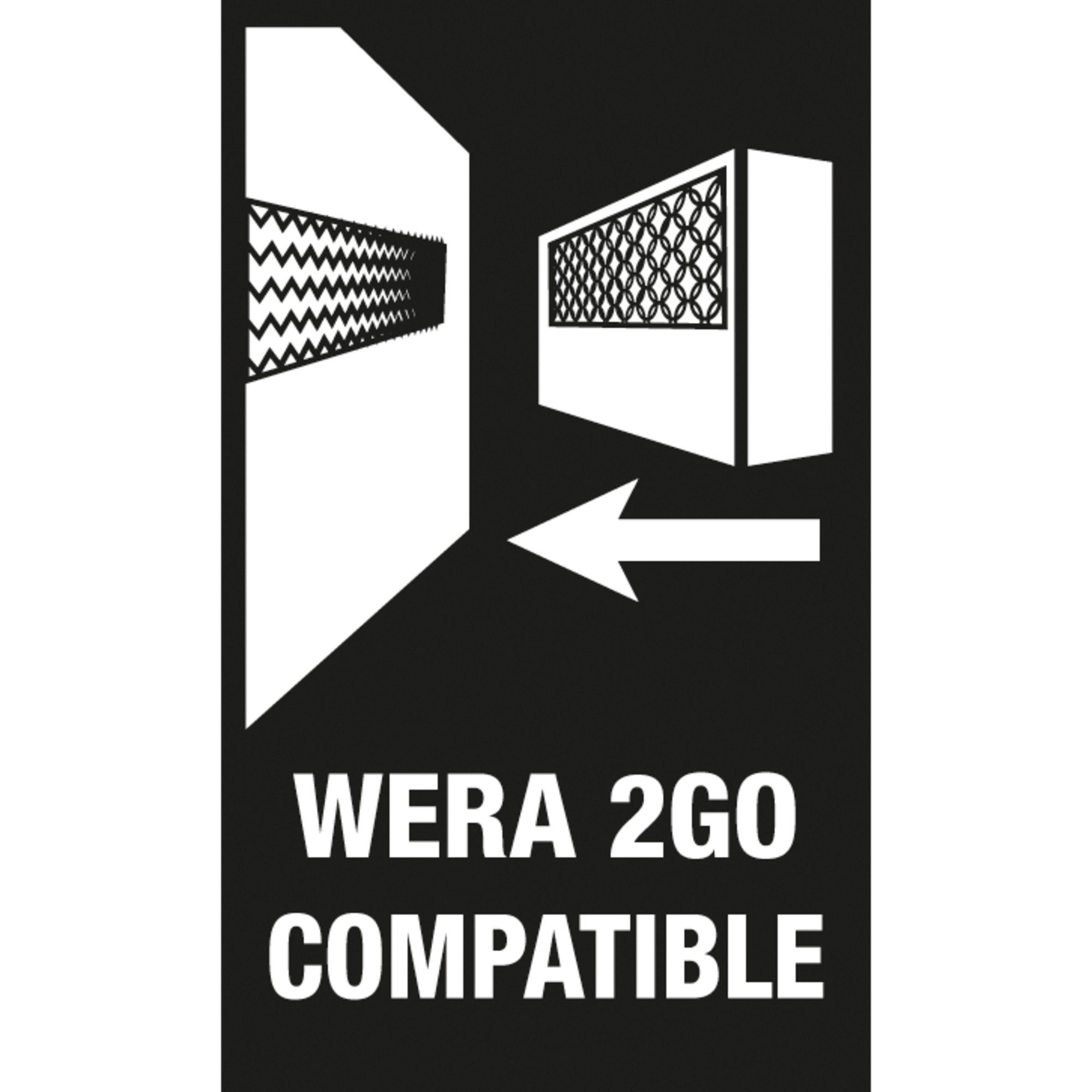 (mit Wera Werkzeug-Container, 2 2go Tasche, Wera Werkzeugbox