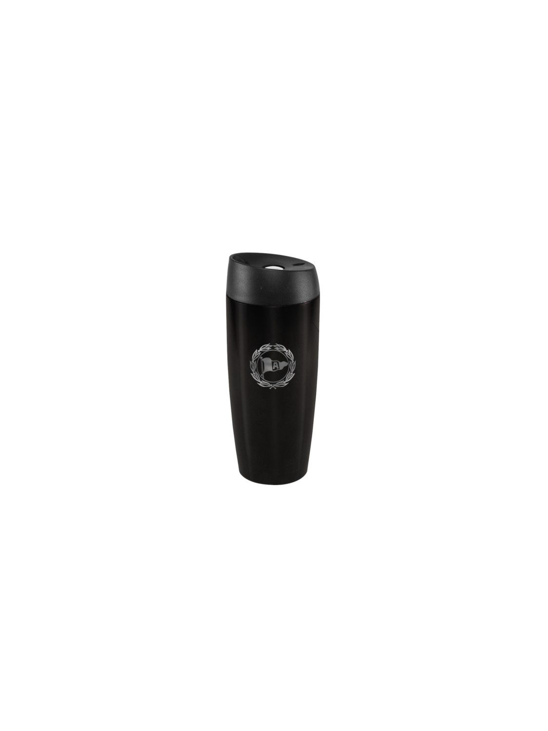 Arminia Bielefeld Thermobecher Arminia Bielefeld Thermobecher Logo schwarz
